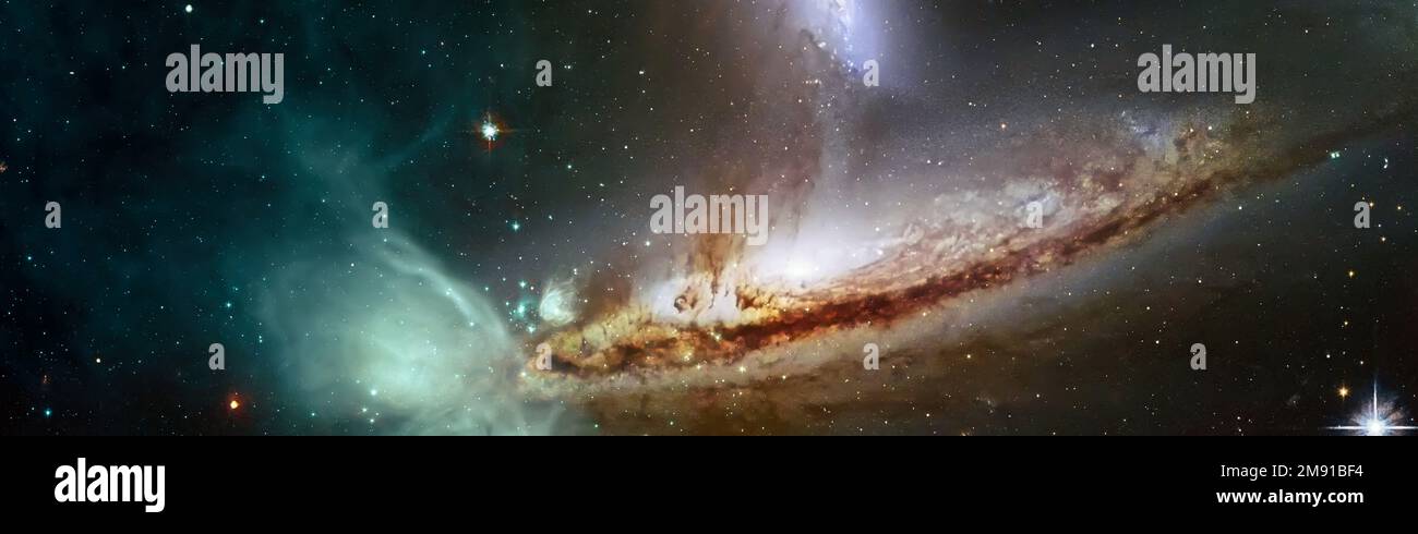 Hohe Qualität Raum Hintergrund. Elemente dieses Bild von der NASA eingerichtet. Stockfoto