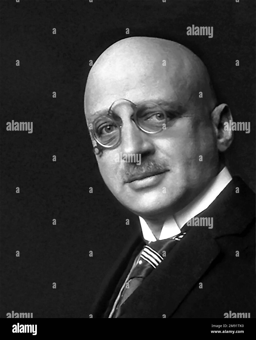 Fritz Haber. Porträt des deutschen Chemikers Fritz Haber (1868-1934), c. 1919 Stockfoto