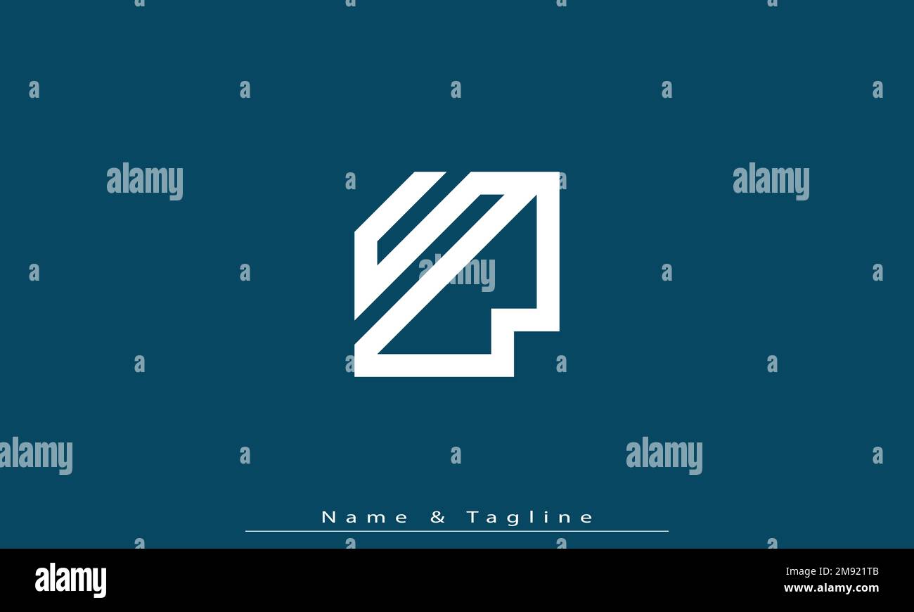 Alphabet Buchstaben Initialen Monogramm Logo SW , WS Stock Vektor