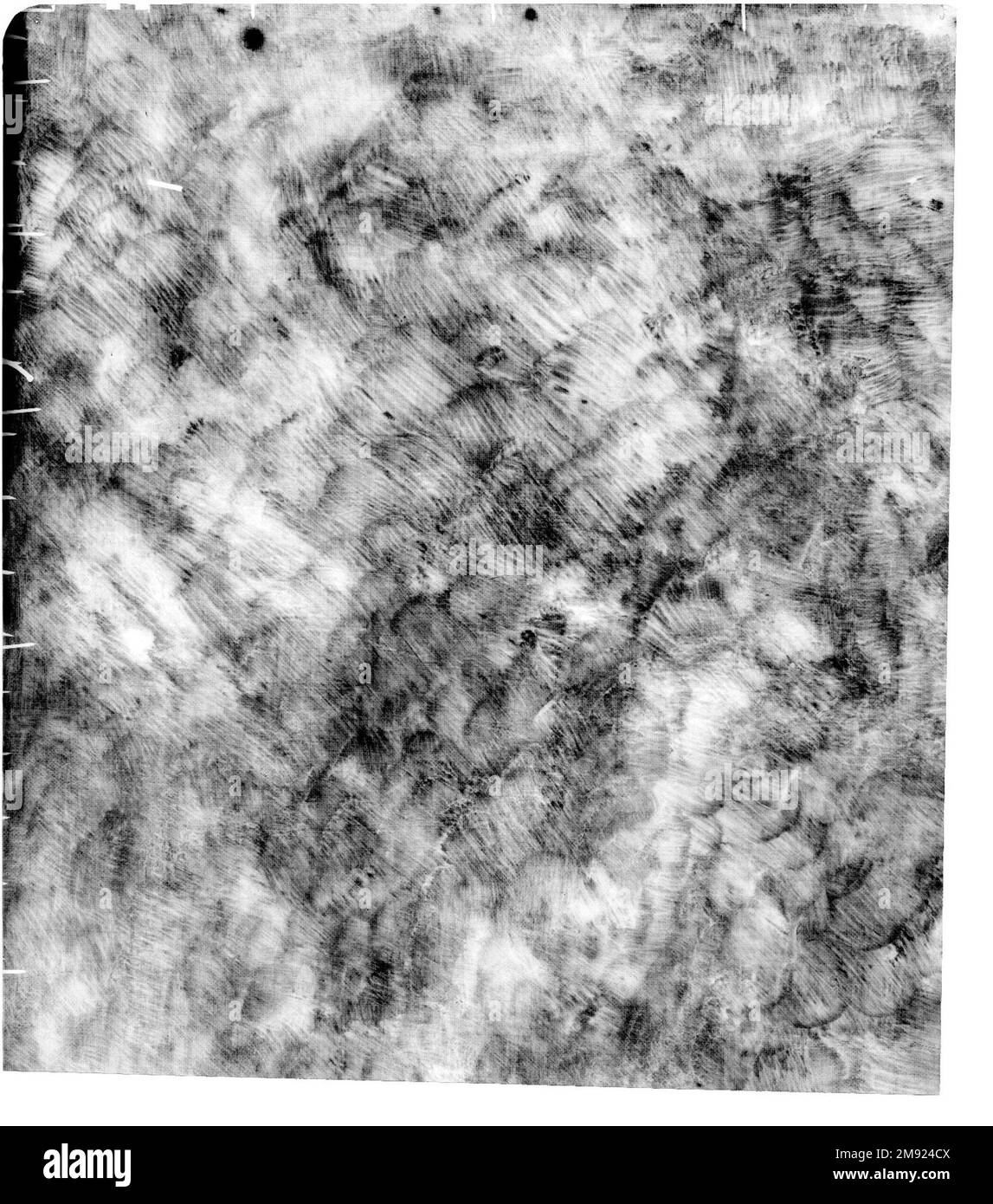 Mondschein Ralph Albert Blakelock (Amerikanisch, 1847-1919). Mondlicht, ca. 1885-1889. Öl auf Segeltuch, 27 1/16 x 32 Zoll (68,7 x 81,3 cm). Ralph Albert Blakelock hat 1869 und 1871 zahlreiche Touren durch den amerikanischen Westen unternommen und ihn dazu inspiriert, viele Jahre lang Indianer zu malen. Er war einer der ersten Maler, die von einer „dokumentarischen“ Behandlung indianischer Ureinwohner abbrachen und sich stattdessen dafür entschieden, sie in schwer lesbaren Gruppen in dunklen und stimmungsvollen Mondlichtern zu beschreiben. Dieser Ansatz markierte seine Landschaft sofort als amerikanisch, hinterließ aber die Geschichte der aktiven Fantasie seines verstorbenen Ni Stockfoto