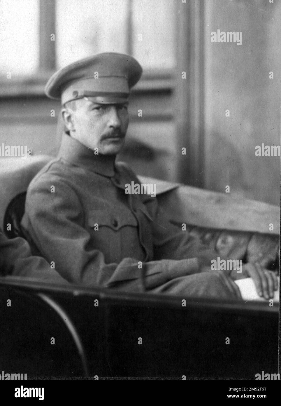 Boris Savinkov, Stellvertretender Verteidigungsminister der russischen provisorischen Regierung Ca. August 1917 Stockfoto
