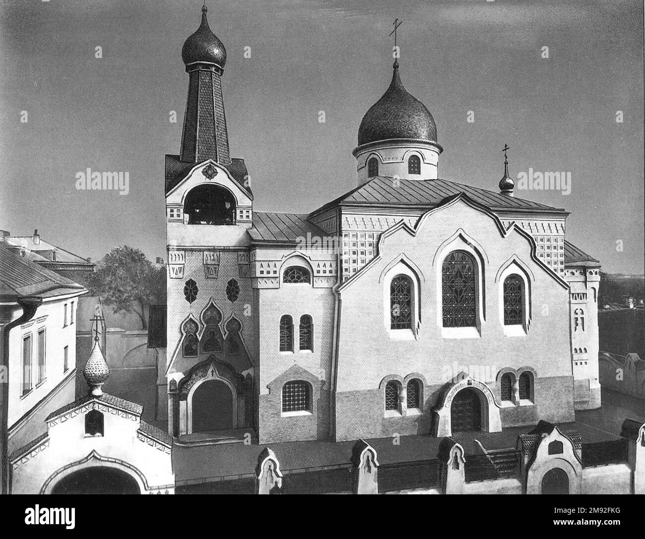 Old Believer Kirche der Fürsprache Ca. 1900 Stockfoto