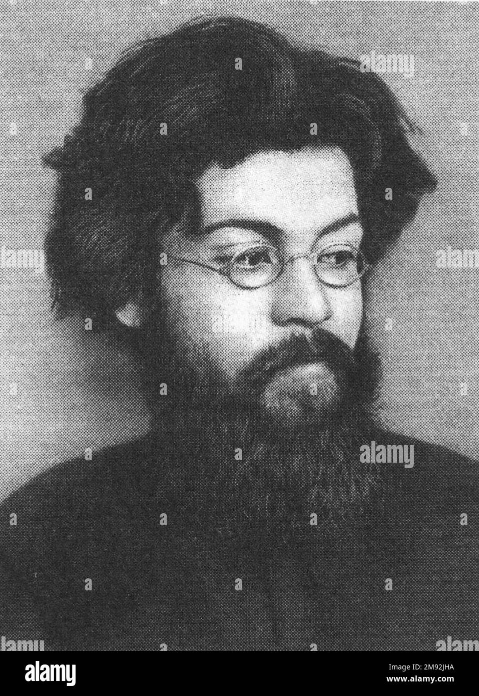 Wassili Iwanowitsch Anuchin (Onuchin), Ethnographin, Prosa-Schriftsteller, Publizist Ca. Anfang 1900er Stockfoto
