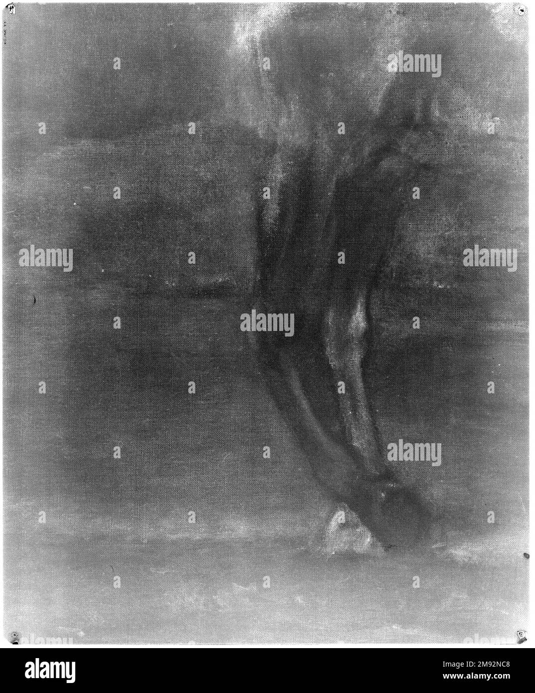 Centauress John La Farge (Amerikanisch, 1835-1910). Centauress, 1887. Öl auf Segeltuch, 41 15/16 x 35 1/4 Zoll (106,6 x 89,5 cm). Amerikanische Kunst 1887 Stockfoto