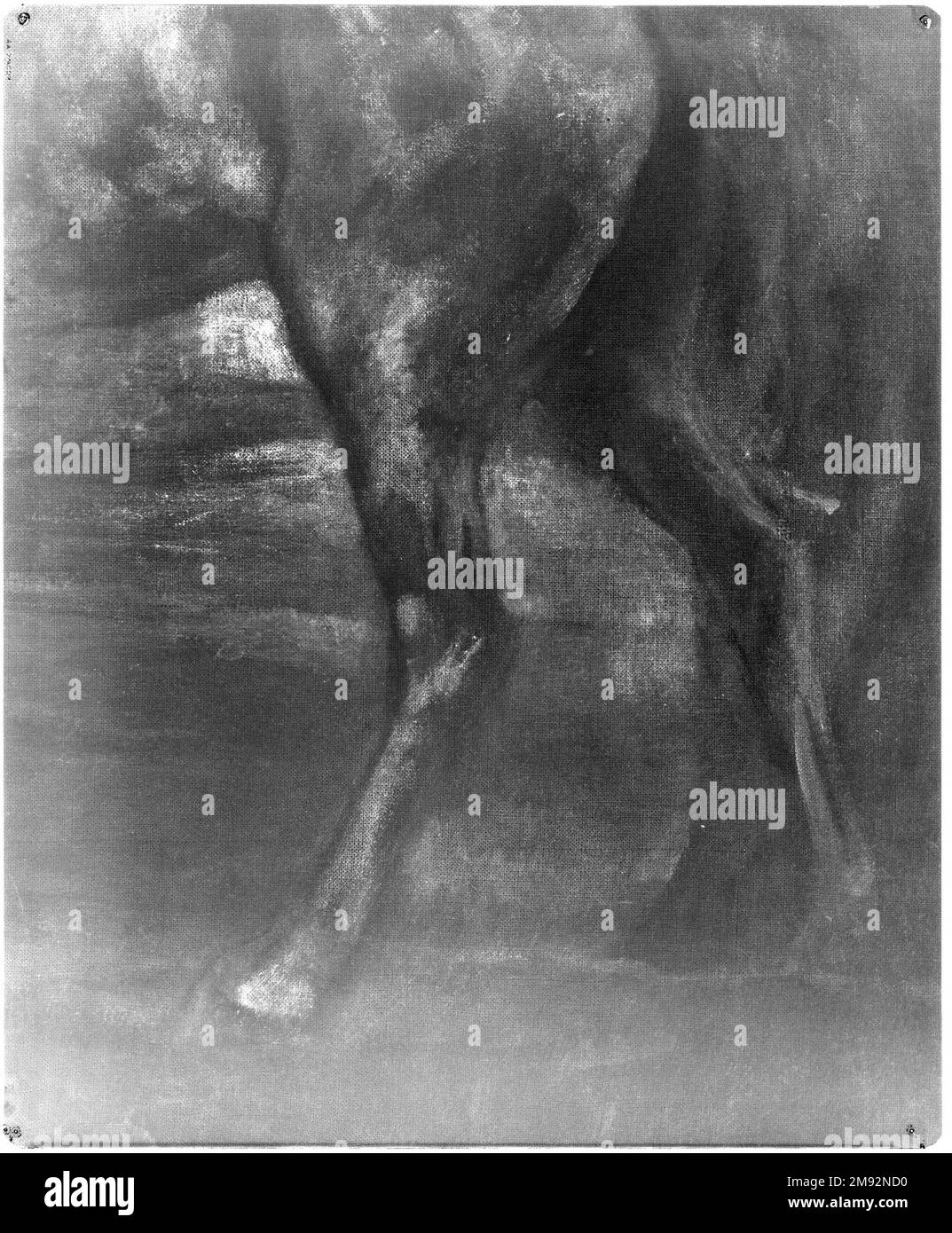 Centauress John La Farge (Amerikanisch, 1835-1910). Centauress, 1887. Öl auf Segeltuch, 41 15/16 x 35 1/4 Zoll (106,6 x 89,5 cm). Amerikanische Kunst 1887 Stockfoto