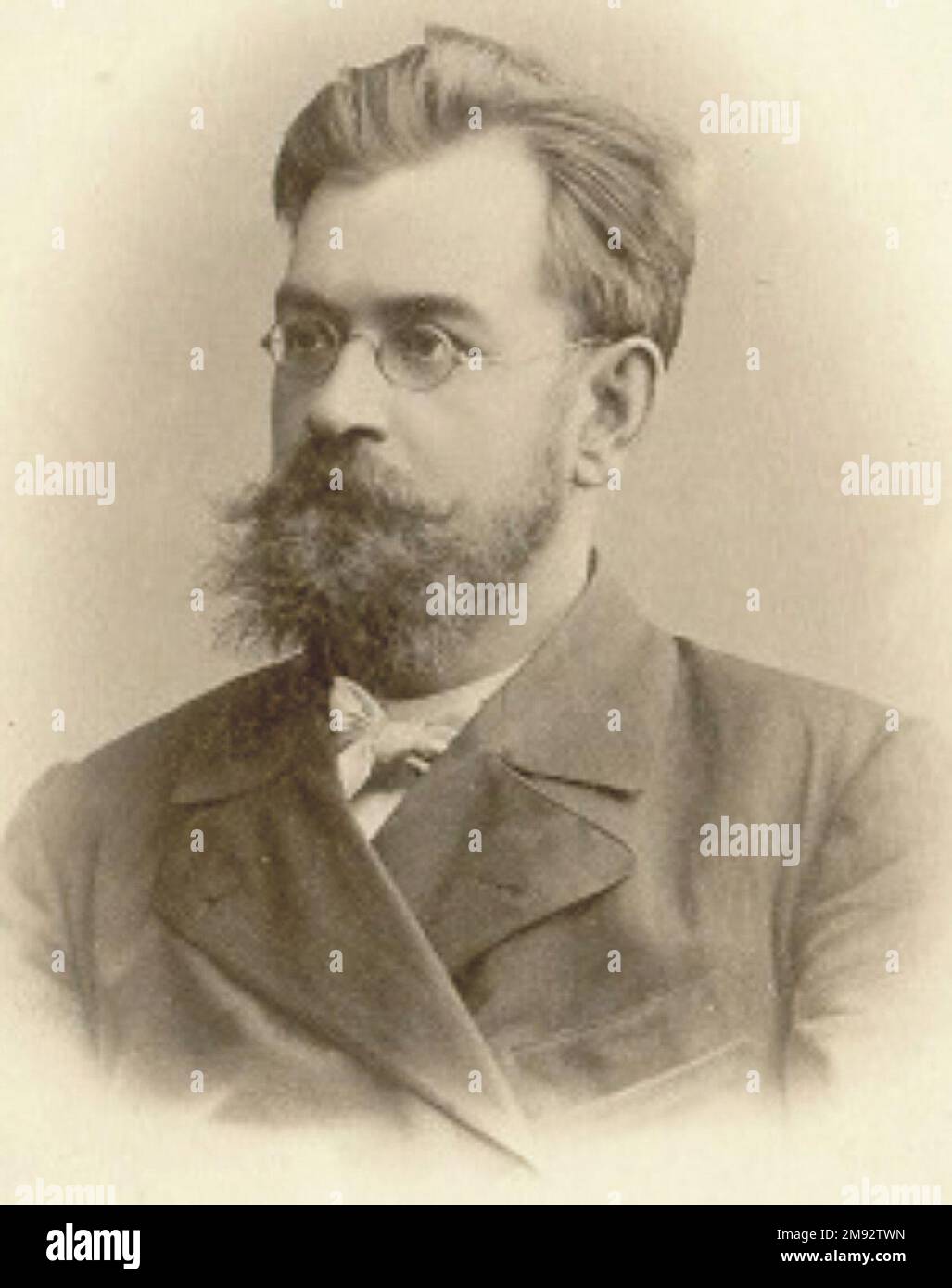 Wassilien Iwanowitsch Razumovsky (1857-1935) - Russischer und sowjetischer Chirurg, Arzt der Medizin, Rektor der kaiserlichen Nikolajew-Universität (1909-1912). Ca. 1909 Stockfoto