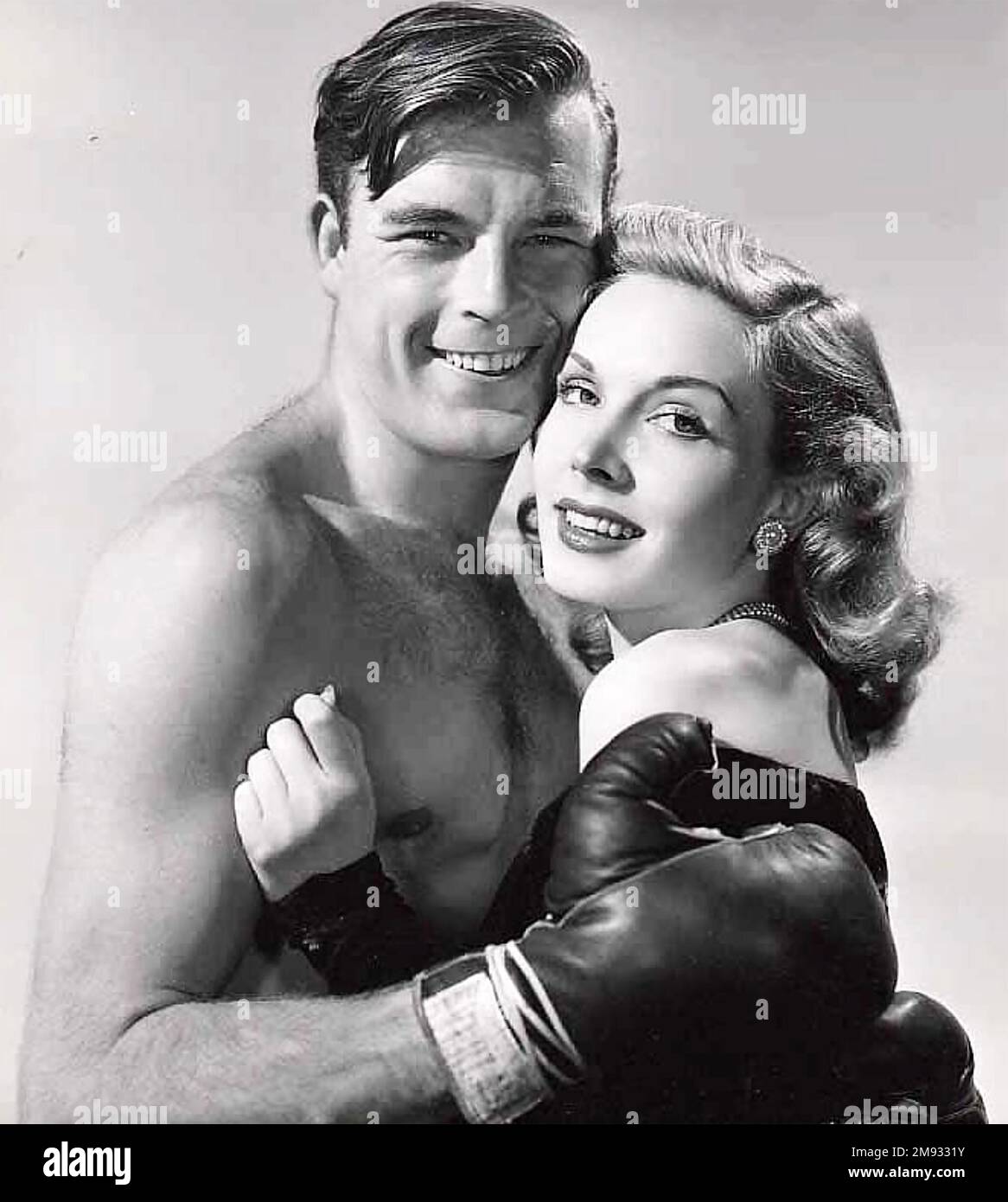 In DIESER ECKE 1948 Eagle-Lion Films Produktion mit Anabel Shaw und Scott Brady Stockfoto