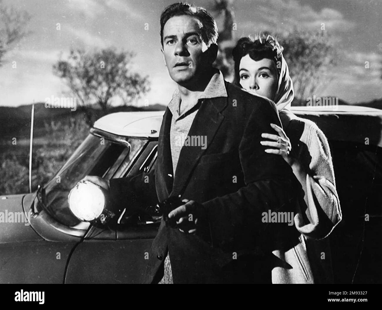ES STAMMT AUS DEM WELTRAUM-Film 1953 Universal Pictures mit Barbara Rush und Richard Carlson Stockfoto