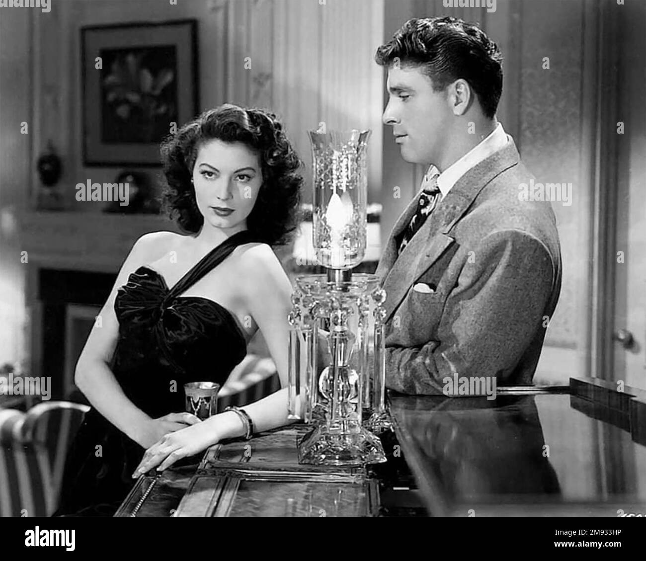 DER FILM "THE KILLERS 1940 Universal Pictures" mit Ava Gardner und Burt Lancaster Stockfoto