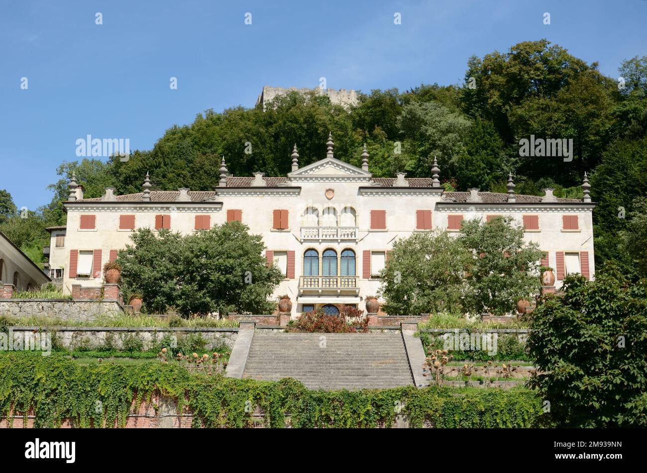 Villa Scotti-Pasini, Asolo, Treviso, Veneto, Italien, Europa Stockfoto