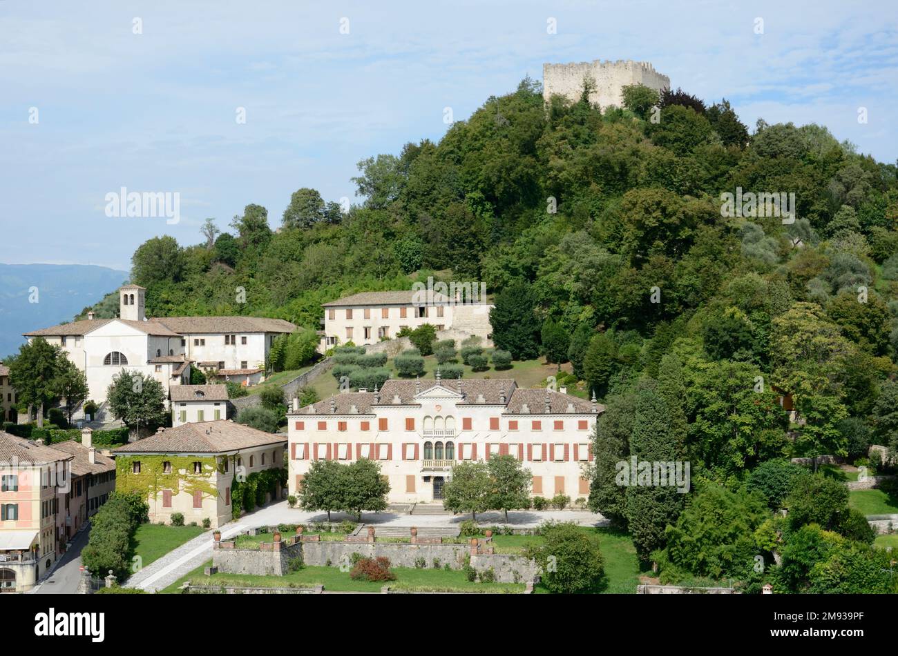 Villa Scotti-Pasini, Asolo, Treviso, Veneto, Italien, Europa Stockfoto
