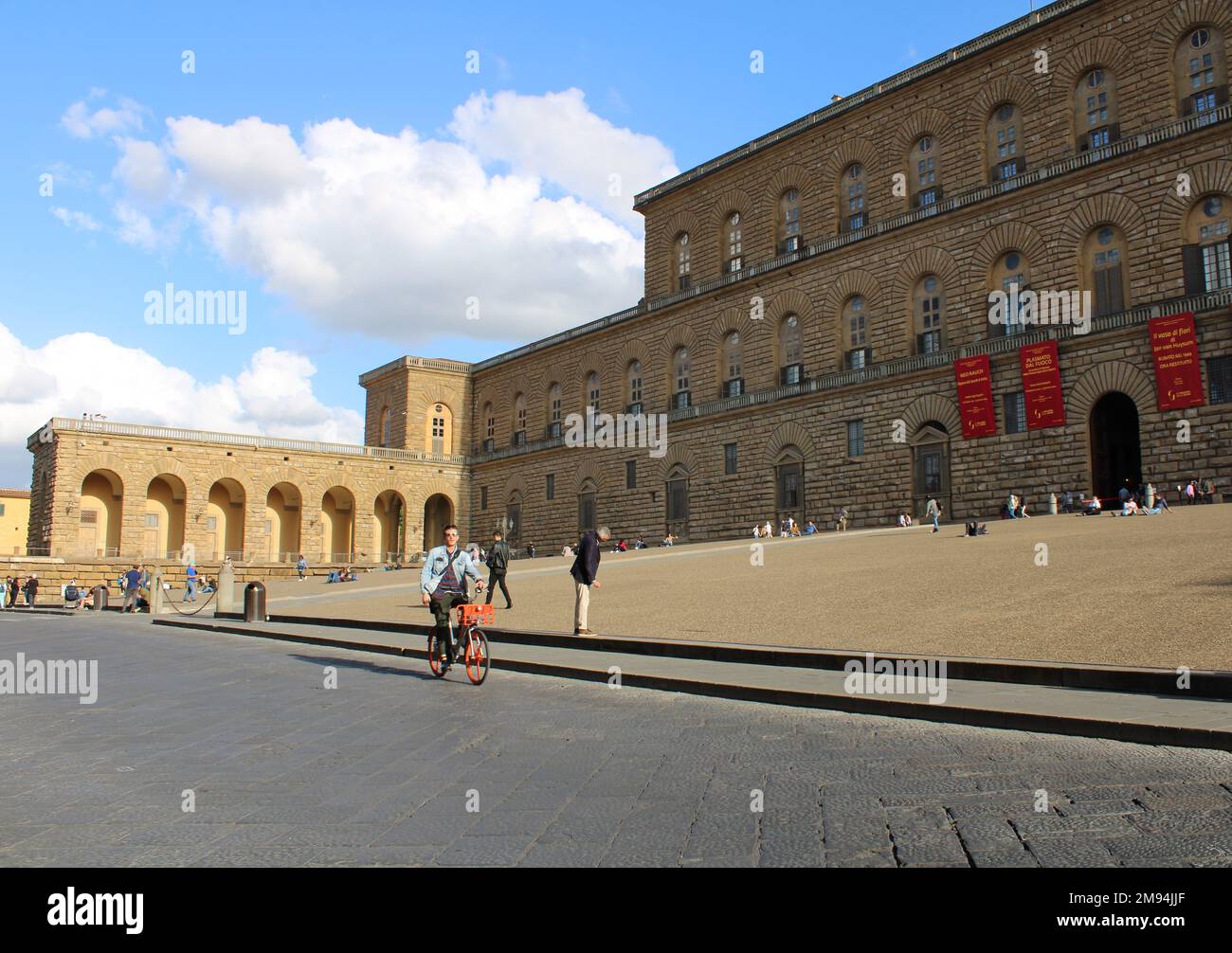 Palazzo Pitti, Florenz, Italien. Stockfoto