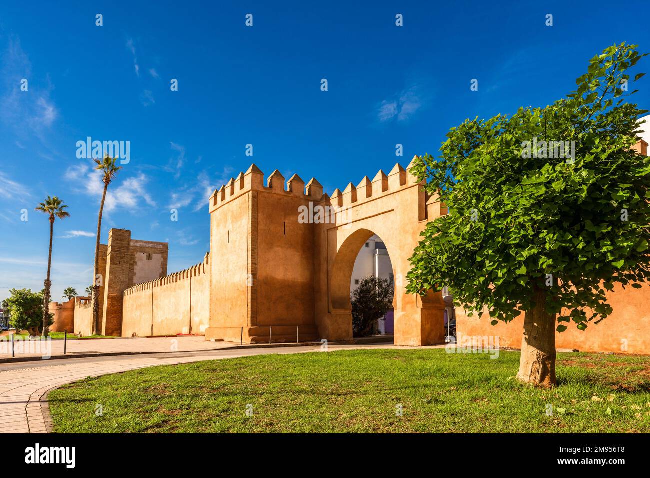 Tor zu Salé Medina in Marokko Stockfoto