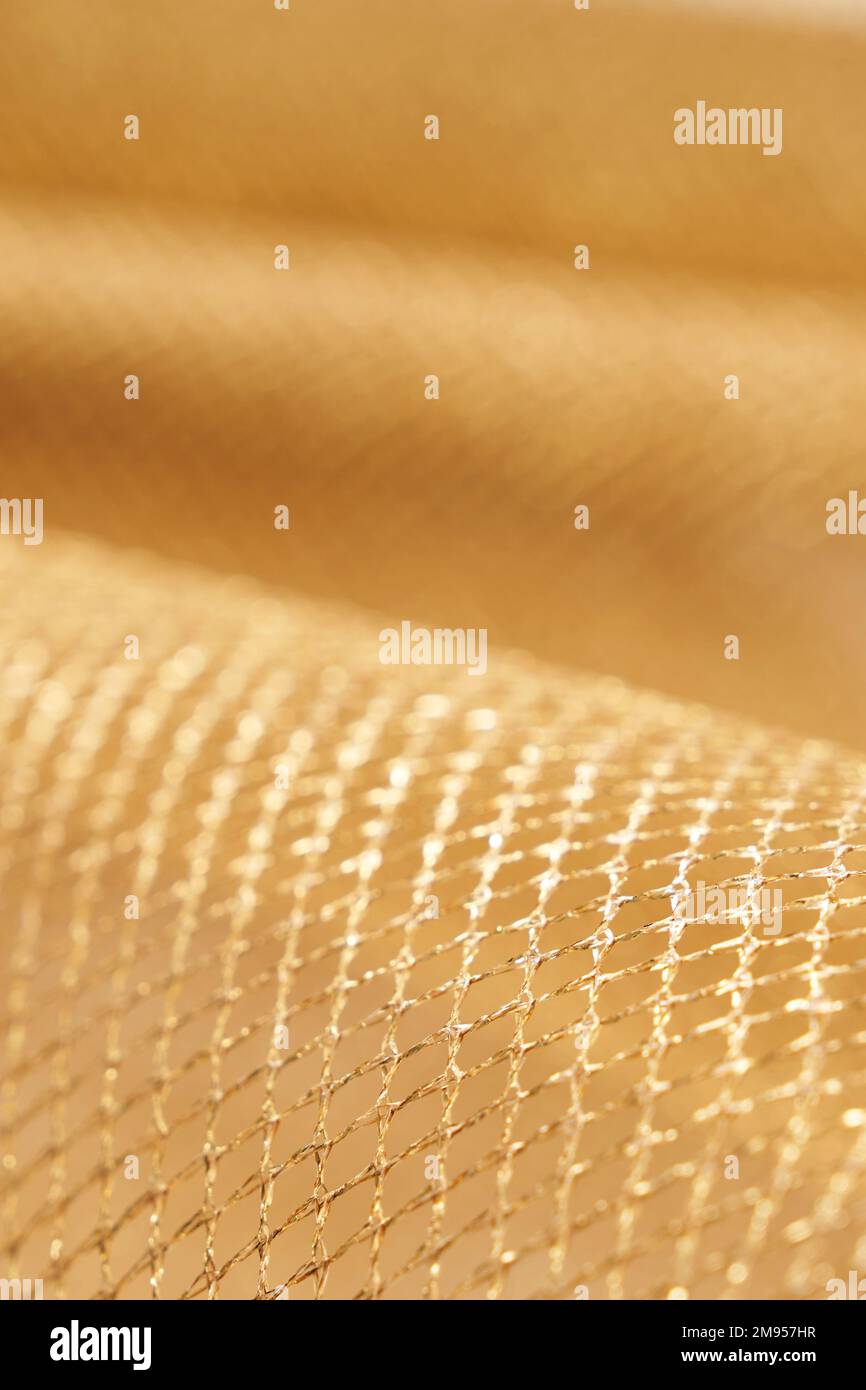 Goldene Farbe, abstrakter Hintergrund, Textur. Stockfoto