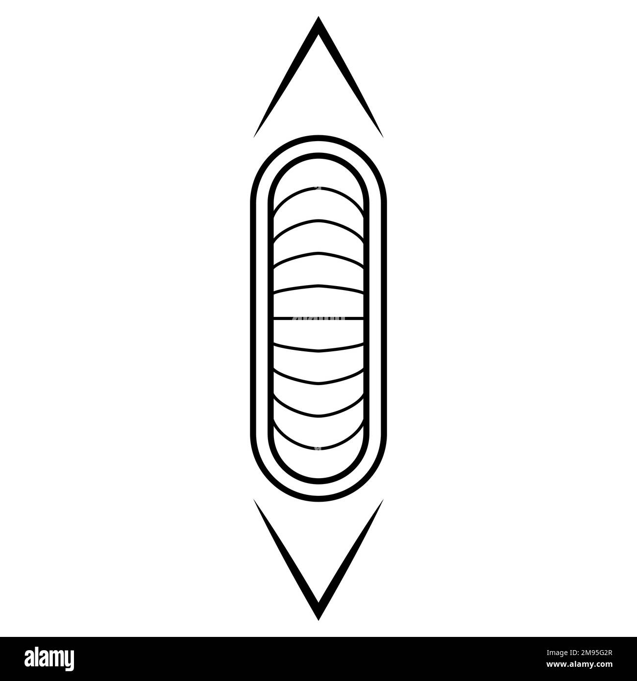 Symbol Bildlauf nach oben, Pfeiltaste der Maus, Navigations-Cursor-Bildschirm Stock Vektor