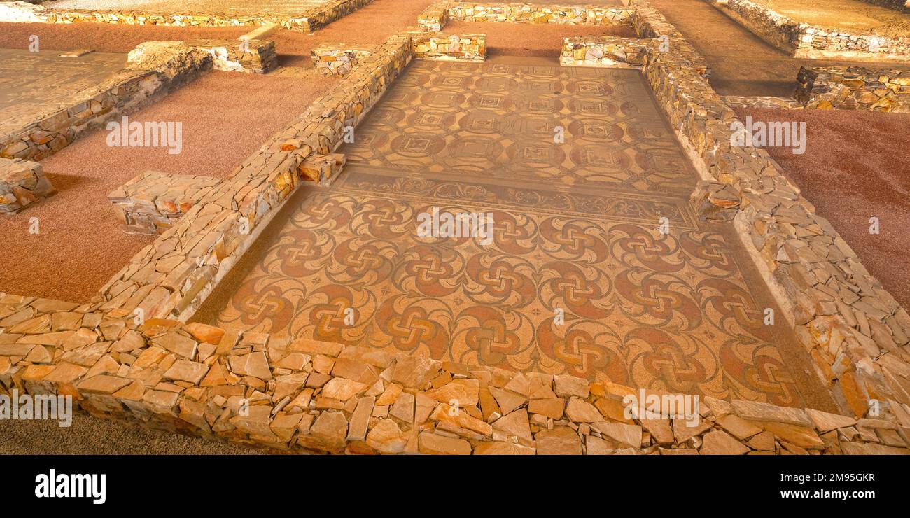 Villas Romanas Almenara de AdajaPuras Museum, römisches Dorf aus dem 4