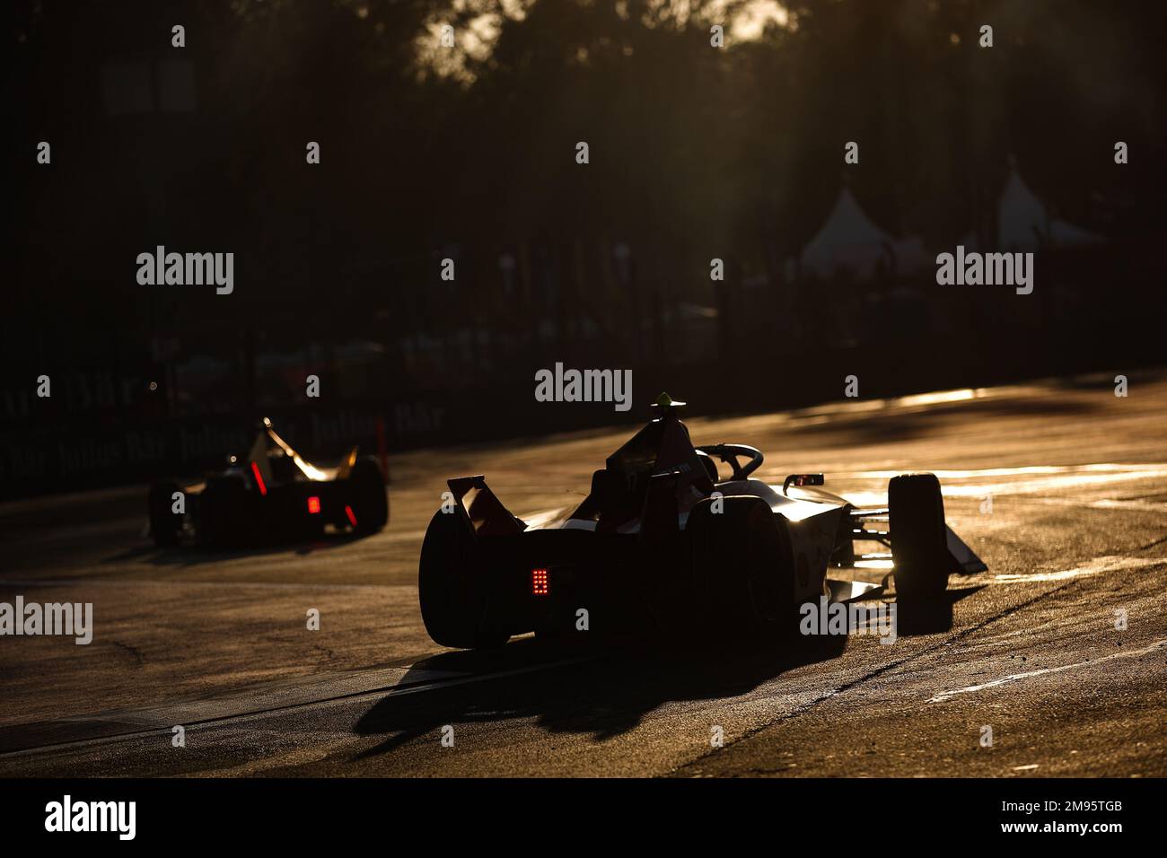 17 NATO Norman (FRA), Nissan Formula E Team, Spark-Nissan, Nissan e-4ORCE 04, Action anlässlich des 2023 Mexico City ePrix, 1. Tagung der ABB FIA Formel E World Championship 2022-23, auf dem Autodromo Hermanos Rodriguez vom 12. Bis 14. Januar in Mexiko-Stadt, Mexiko - Foto: Eric Alonso/DPPI/LiveMedia Stockfoto