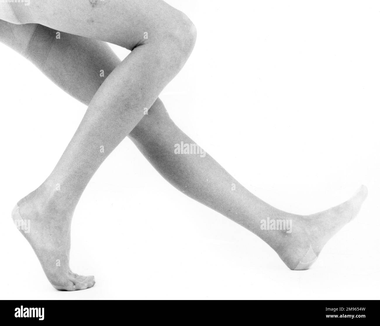 Ein Paar Beine. Stockfoto