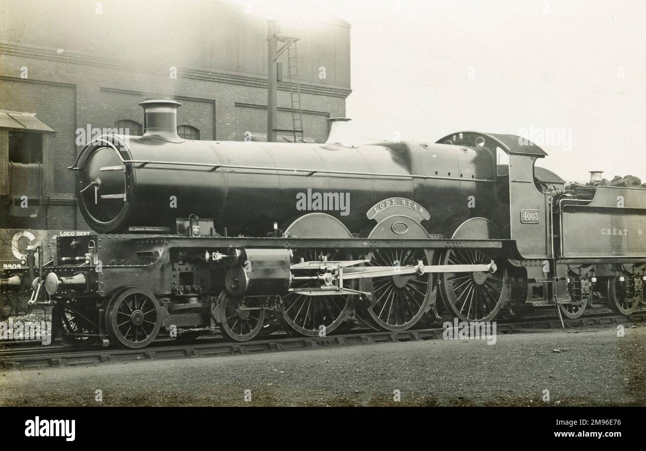 Lokomotive Nr. 4003 Lode Star 4-6-0 Stockfoto