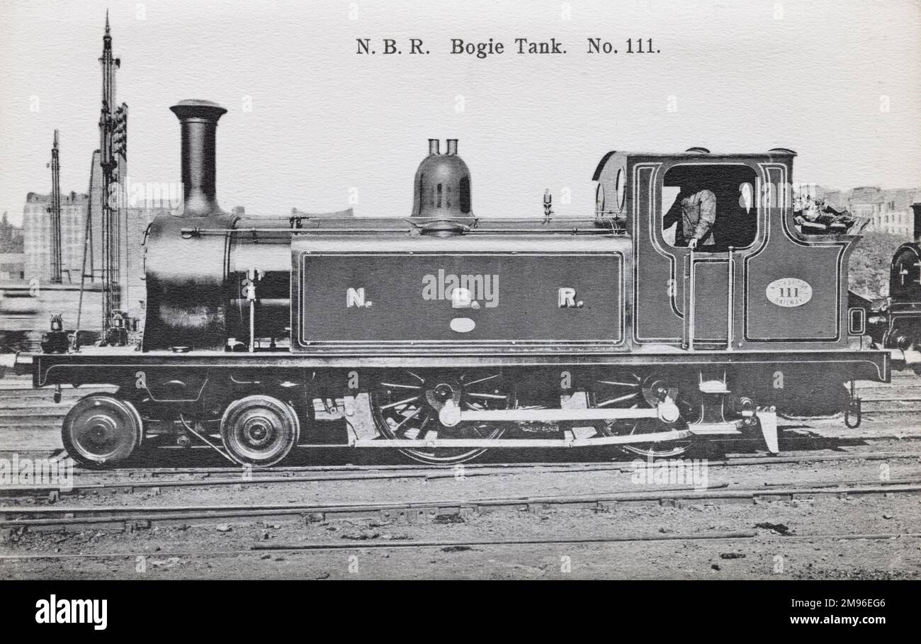 Lokomotive Nr. 111 Drehgestelltank Stockfoto
