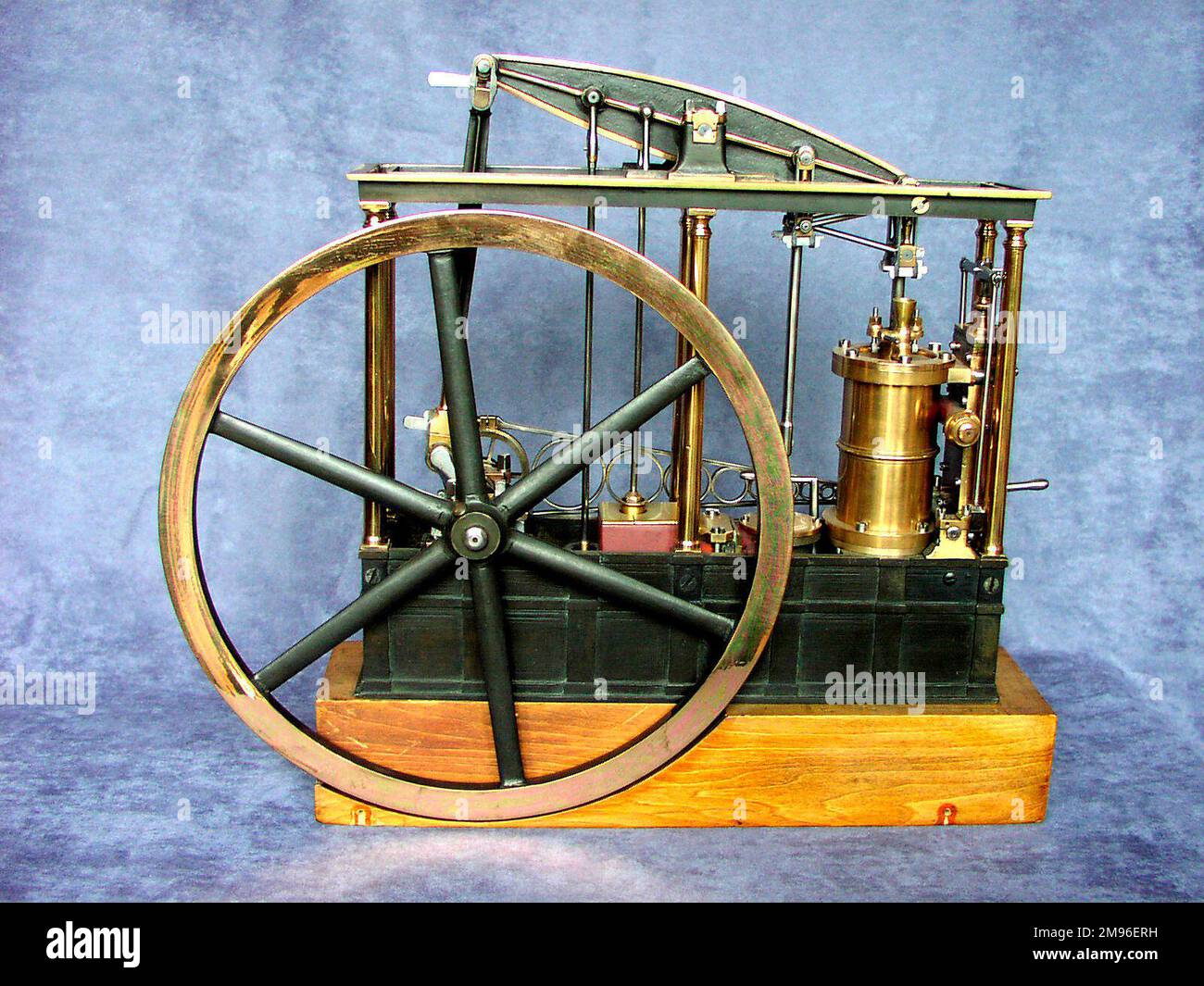 Modell Strahltriebwerk, 19. Jahrhundert Stockfoto