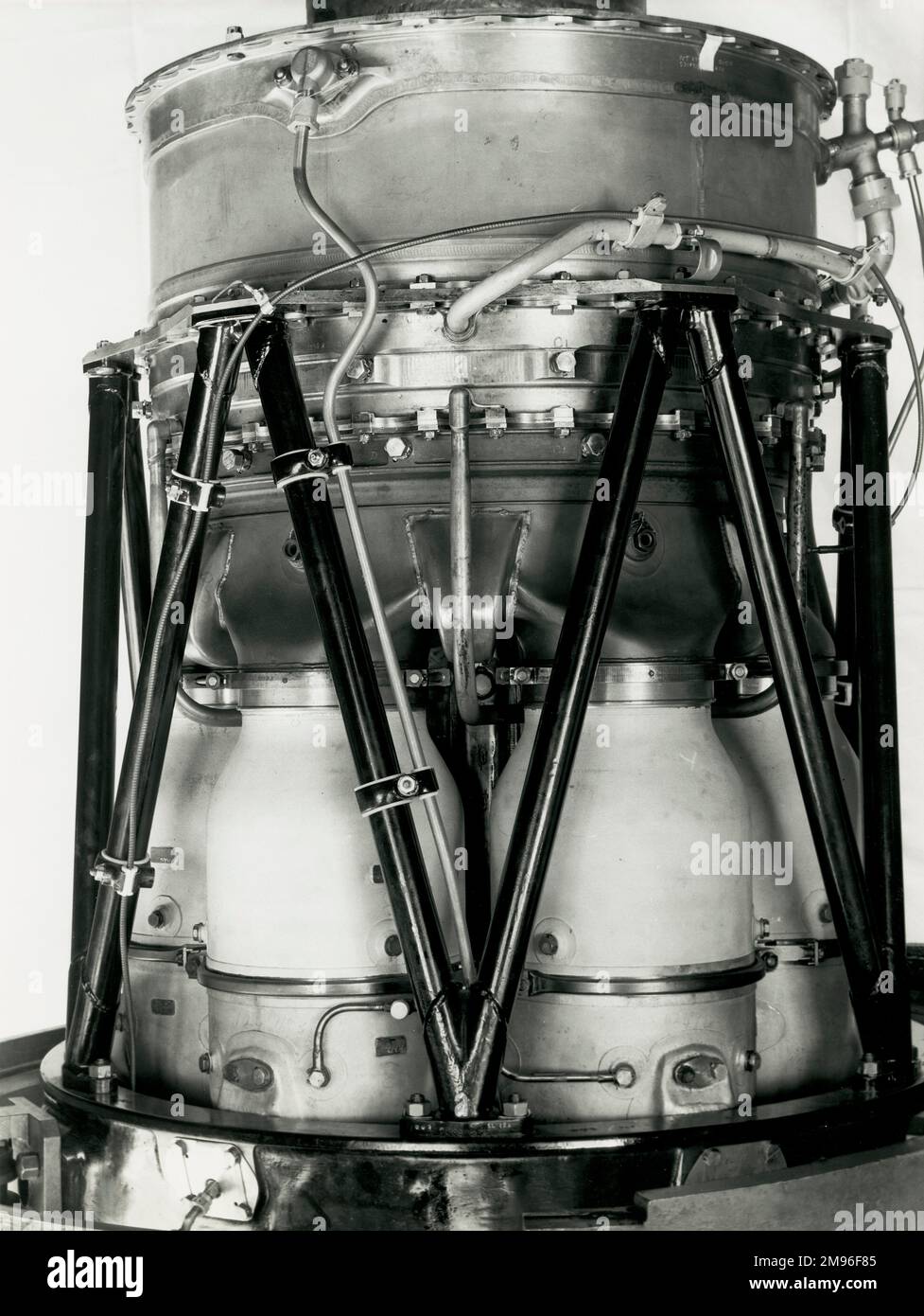 Eland 503 für Westminster Hubschrauber, EL 124 port Motor Stockfoto