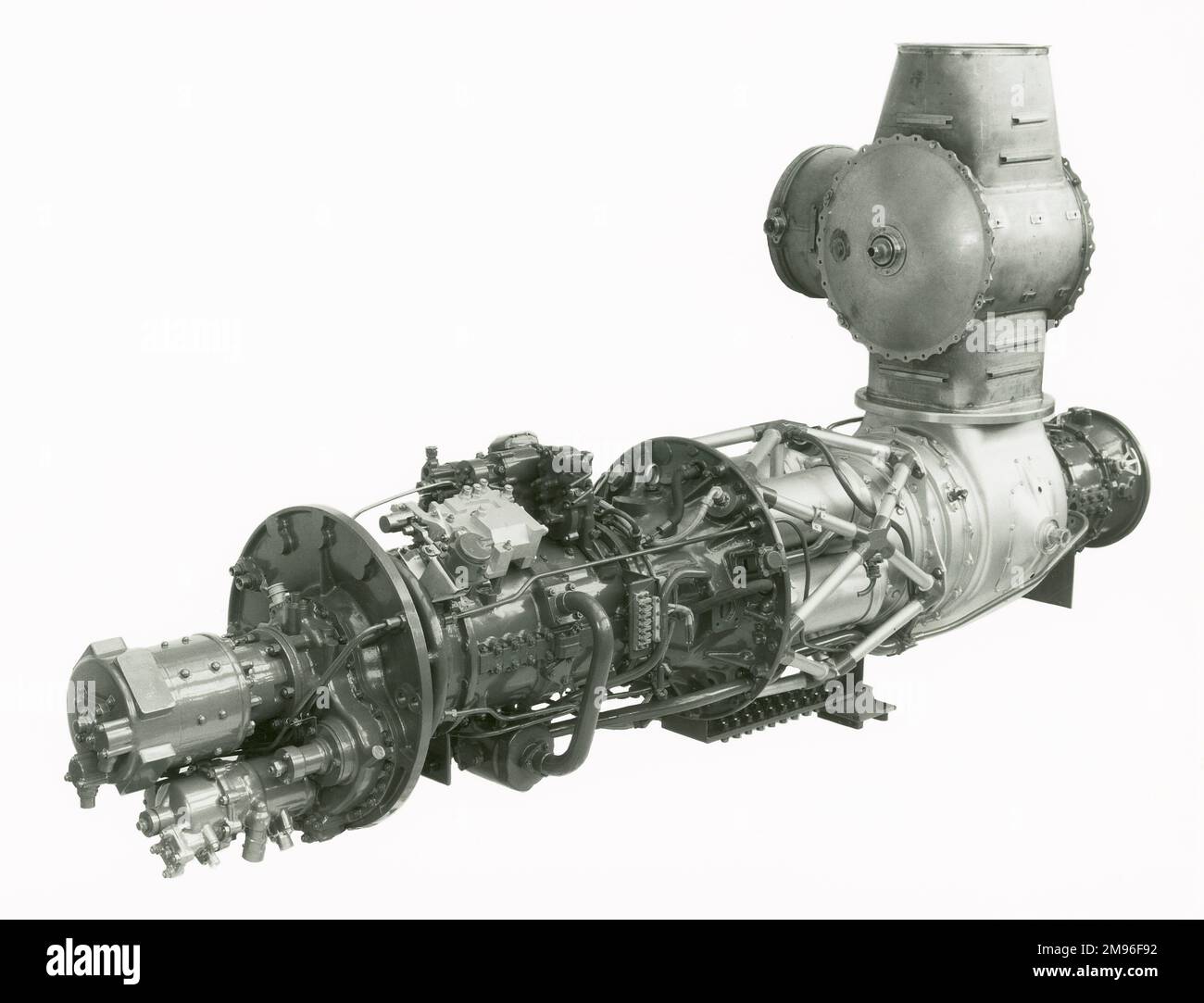 Napier Oryx, Reaktionshubschrauber Gasproduzent mit oberer Gassammelbox Stockfoto