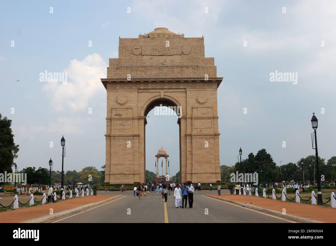 Indien, Neu-Delhi: Tor zu Indien. Stockfoto