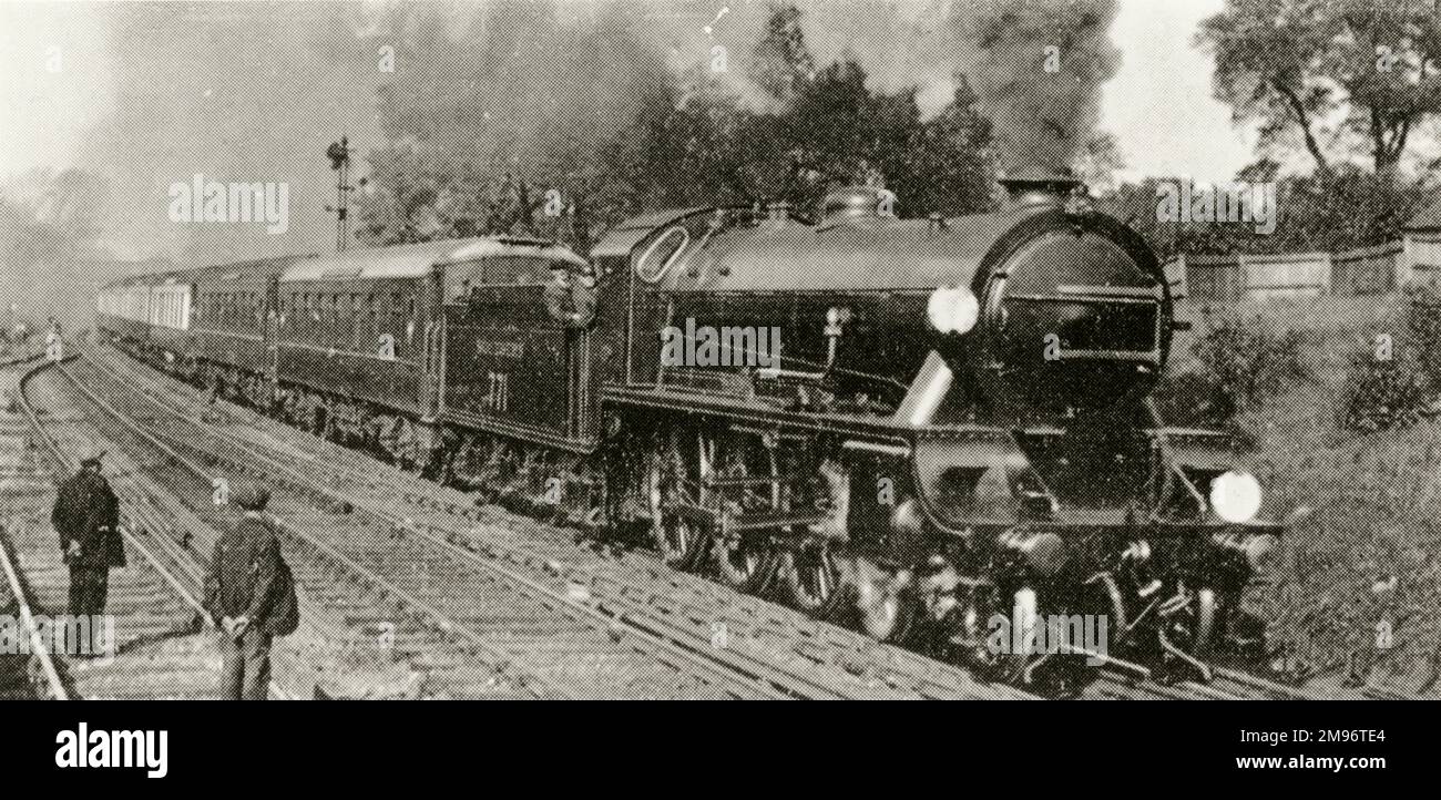 "König Artus? Klasse 4-6-0., No. E771., c.1927 (Locomotive Adventure Vol. II., H Holcroft., Pub. 1965., S.113) Stockfoto