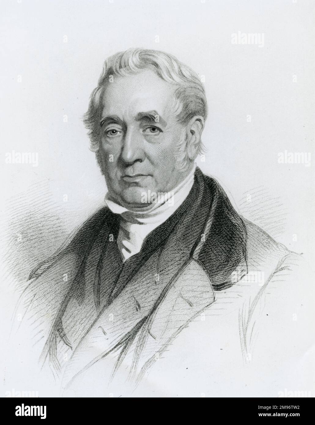 George Stephenson, Lithograf Stockfoto