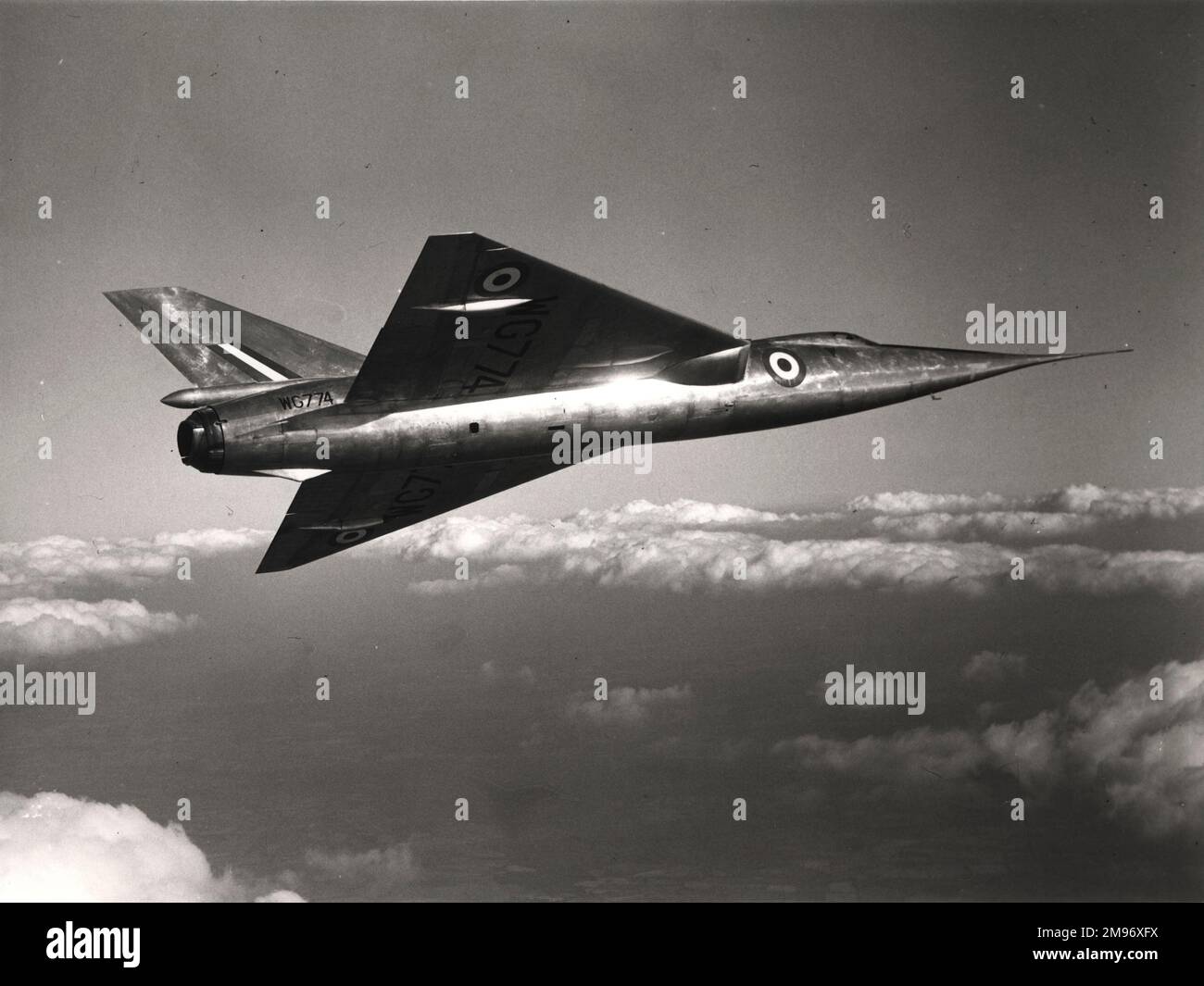 Das erste Fairey Delta 2, WG774. Stockfoto