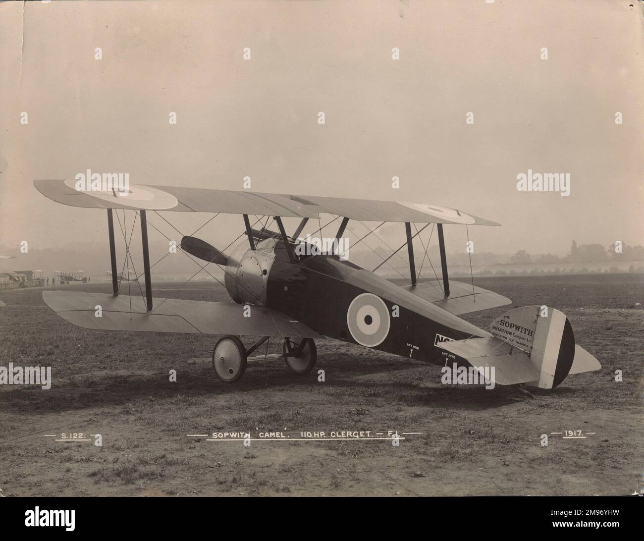Ein frühes, von Sopwith gebautes Kamel aus dem Jahr F1. 1917. Stockfoto