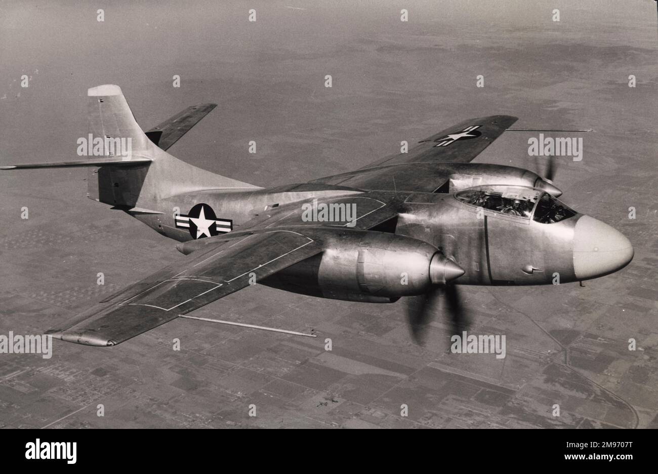 Nordamerikanischer XAJ-1 Savage. Stockfoto