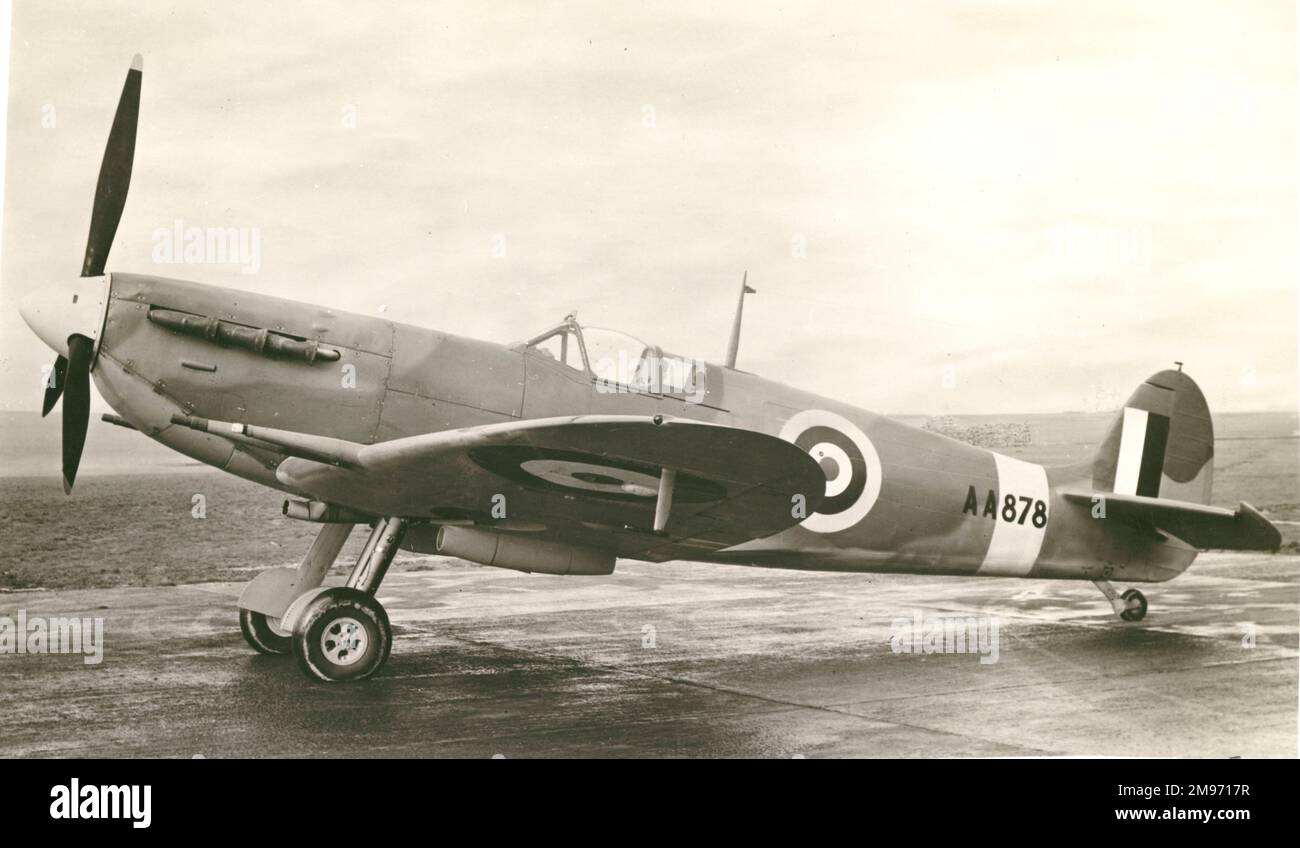 Supermarine Spitfire VB, AA878. Stockfoto