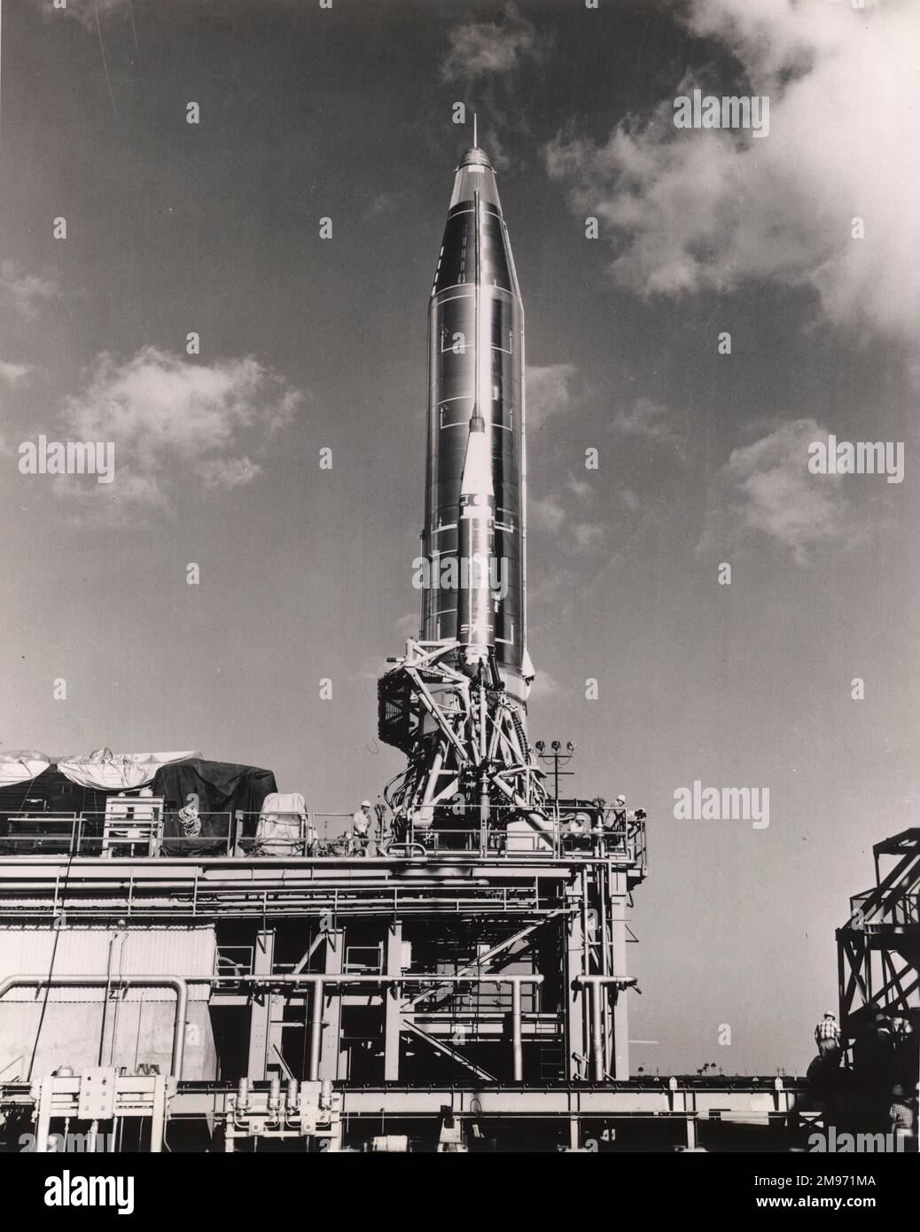 Convair SM-65 Atlas A ICBM. Stockfoto