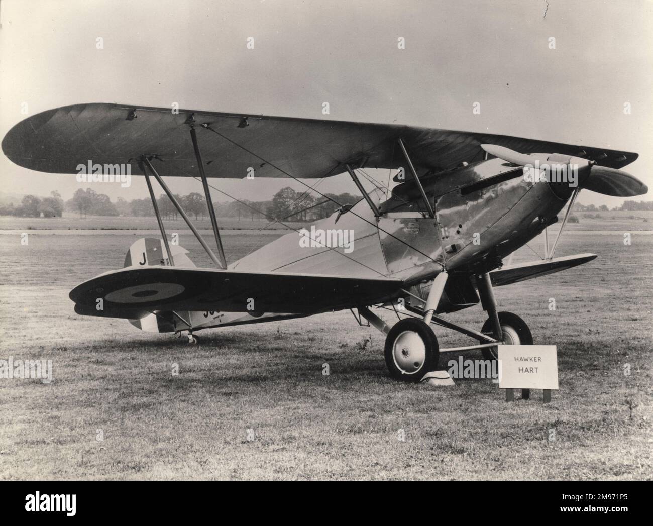 Hawker Hart I.. Stockfoto