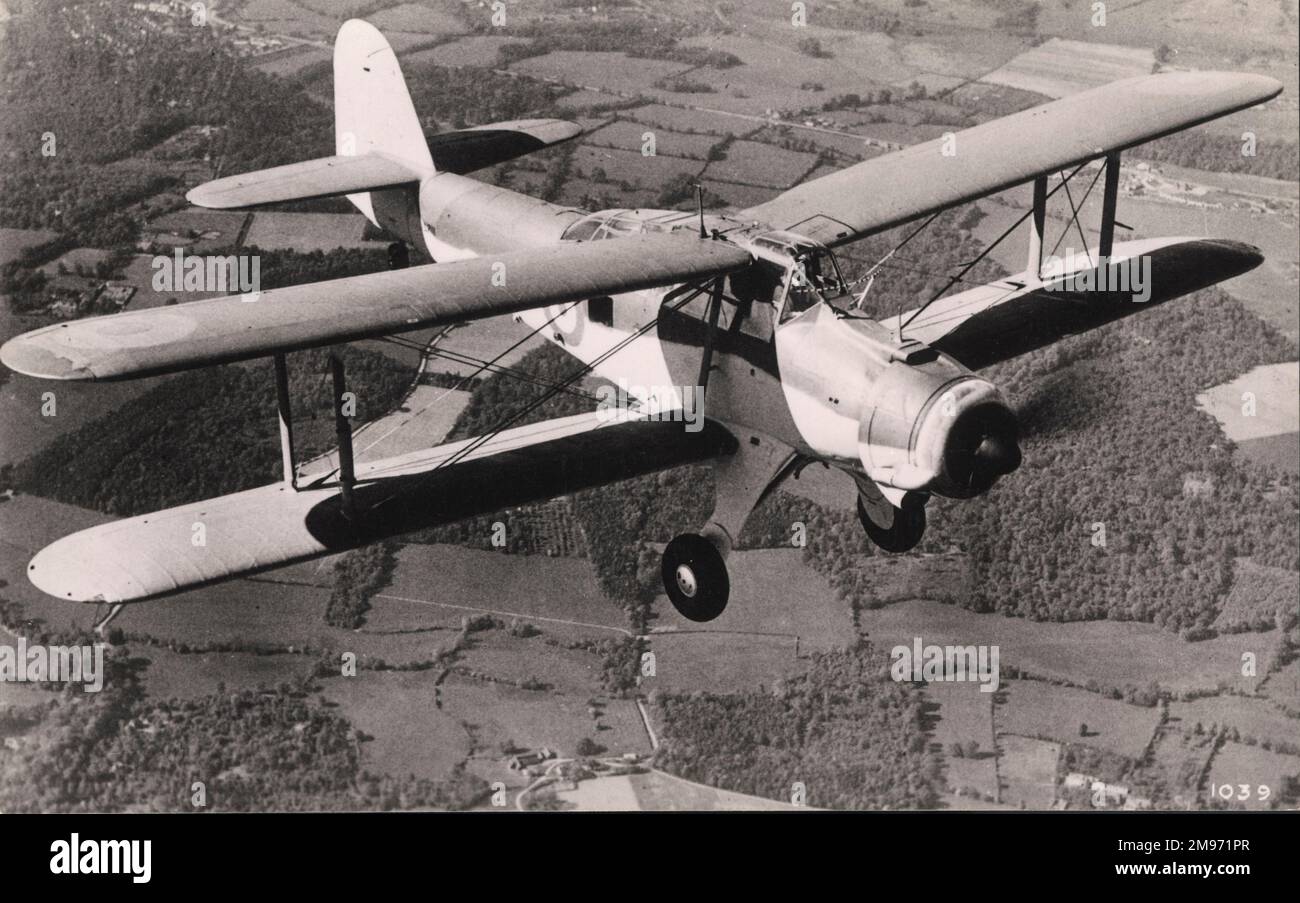 Fairey Albacore im Flug. Stockfoto