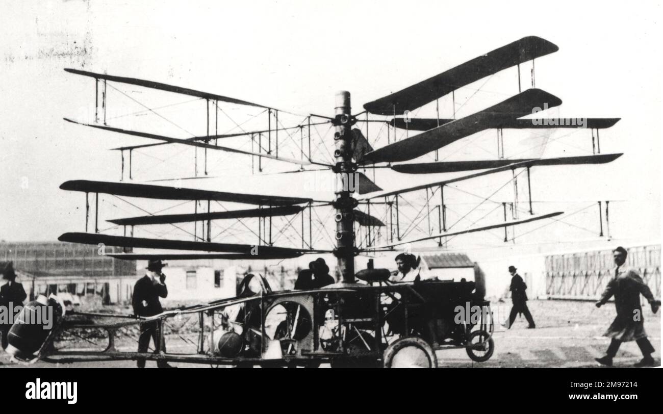 Pescara-Hubschrauber von 1923. Stockfoto