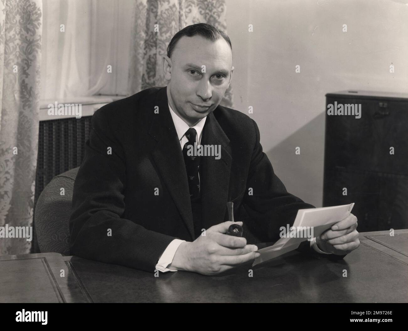 Sir Arnold Alexander Hall, MA, FRS, HonFRAeS, 1915-2000, Raes Präsident 1958-1959. Stockfoto