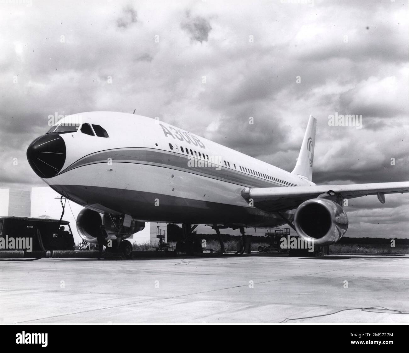 Die ersten A300, F-WUAB. Stockfoto