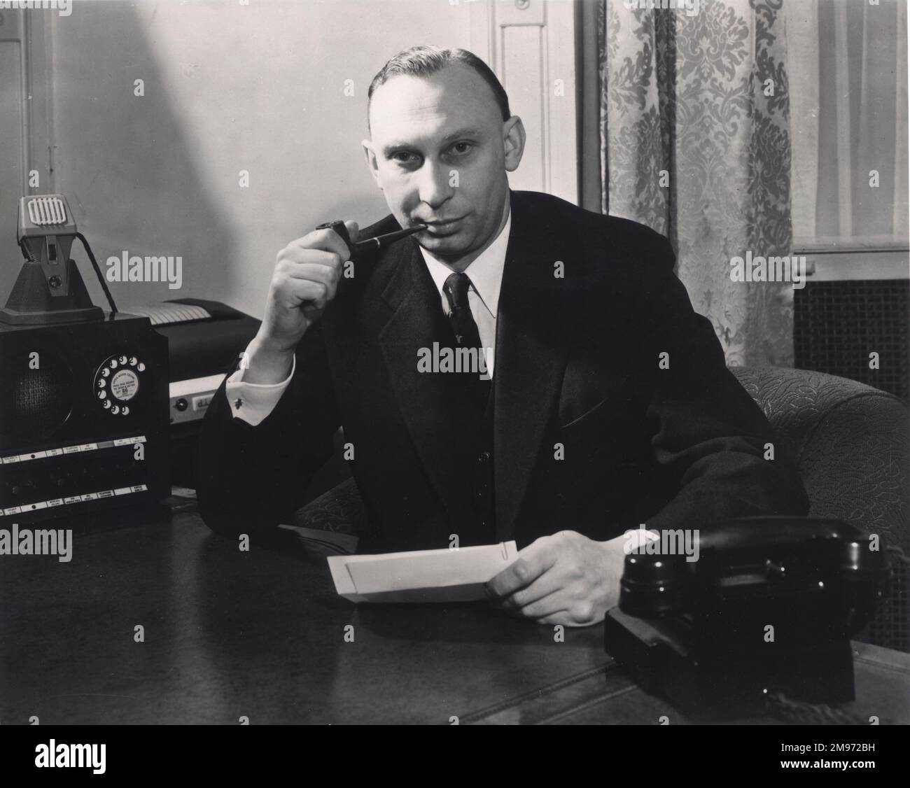 Sir Arnold Alexander Hall, MA, FRS, HonFRAeS, 1915-2000, Raes Präsident 1958-1959. Stockfoto