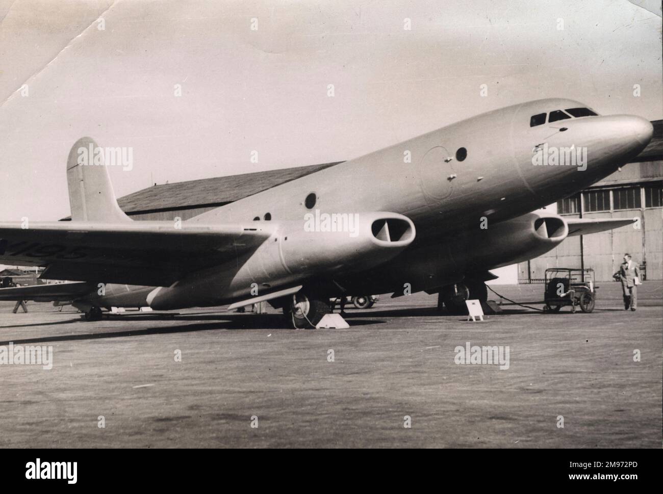 Avro Tudor 8, VX195. Stockfoto