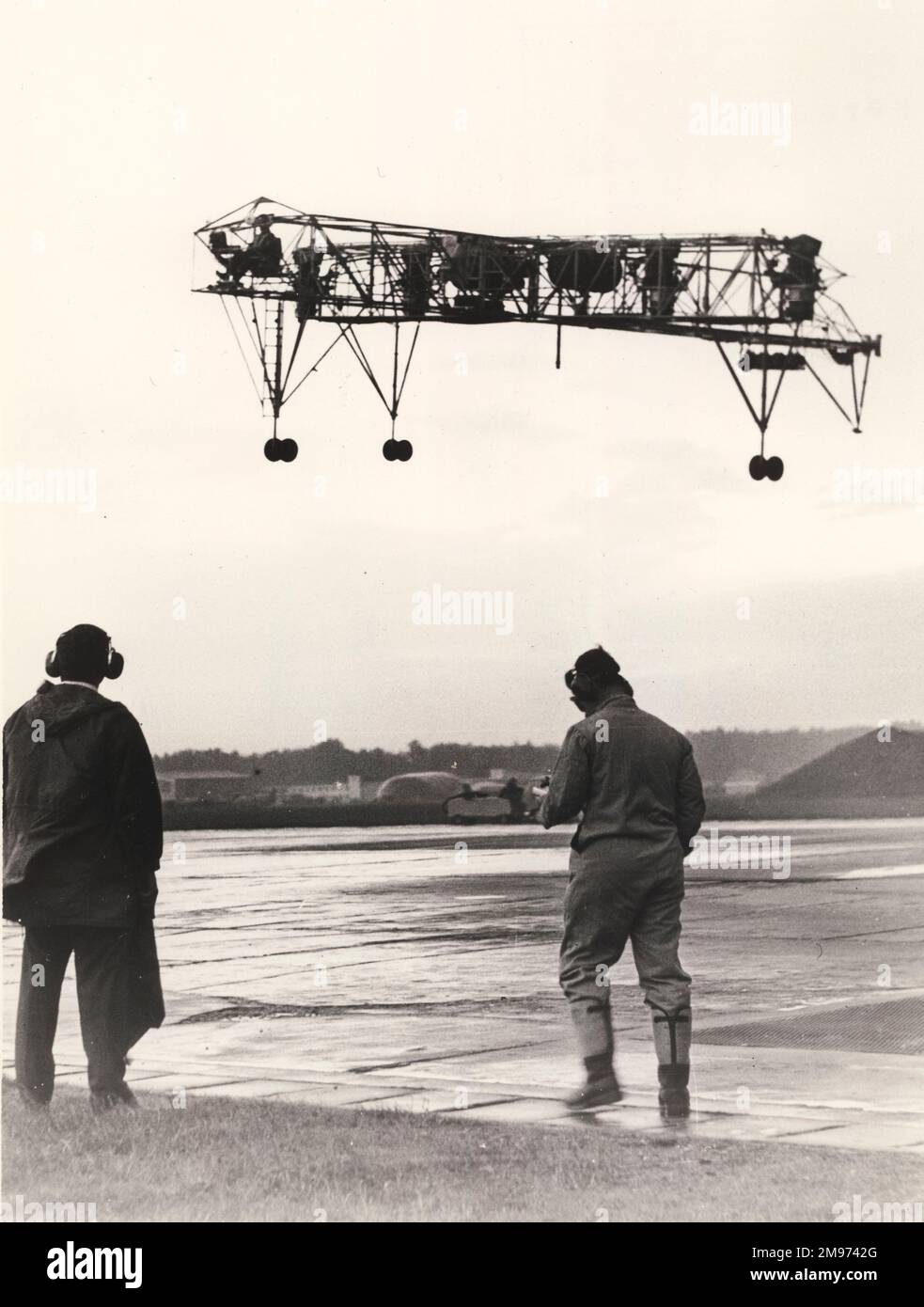 Der erste Do31-Hovering-Rig war als Control Systems Test Rig bekannt ...