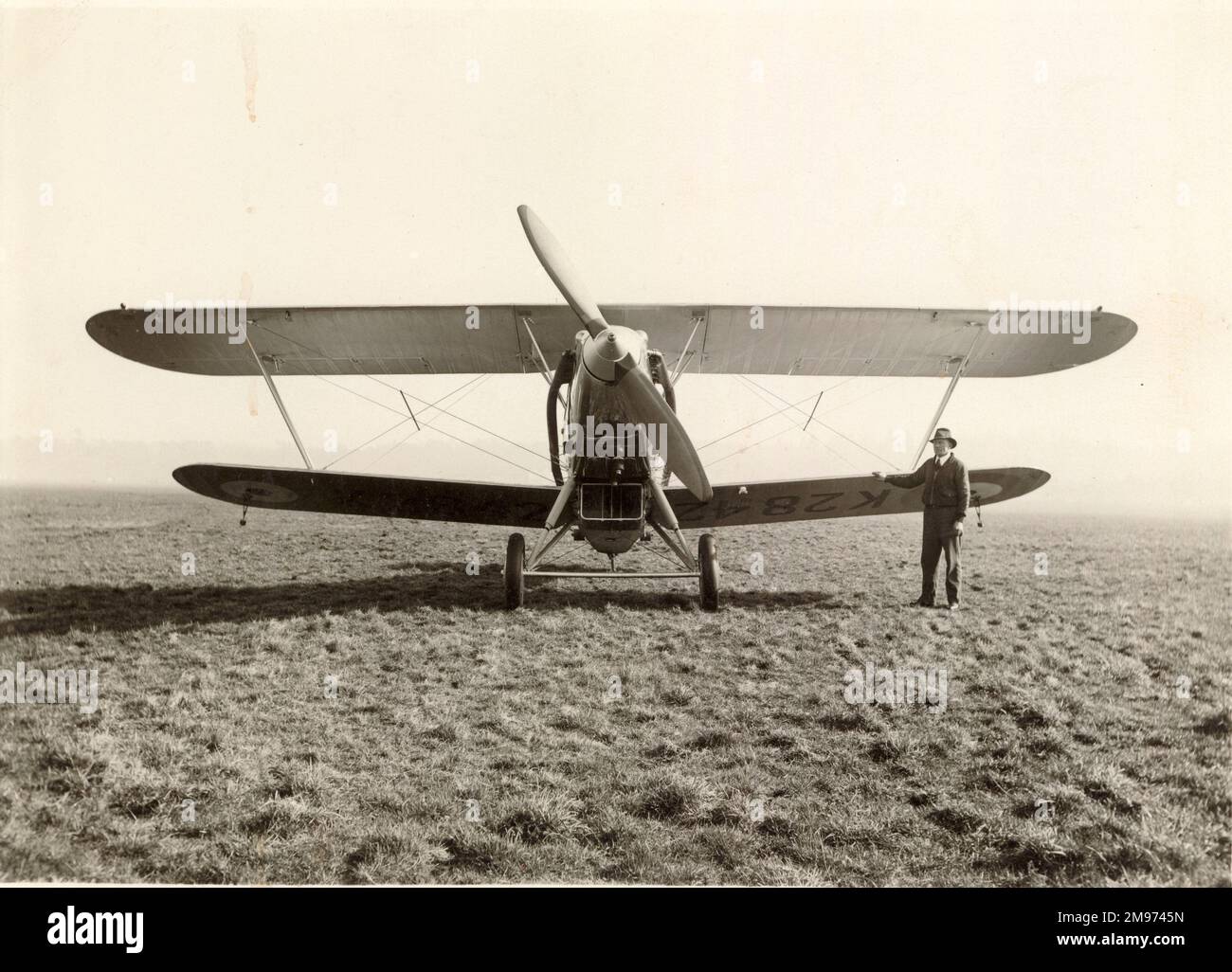 Die erste Produktion von Hawker Dämon, K2842. Stockfoto