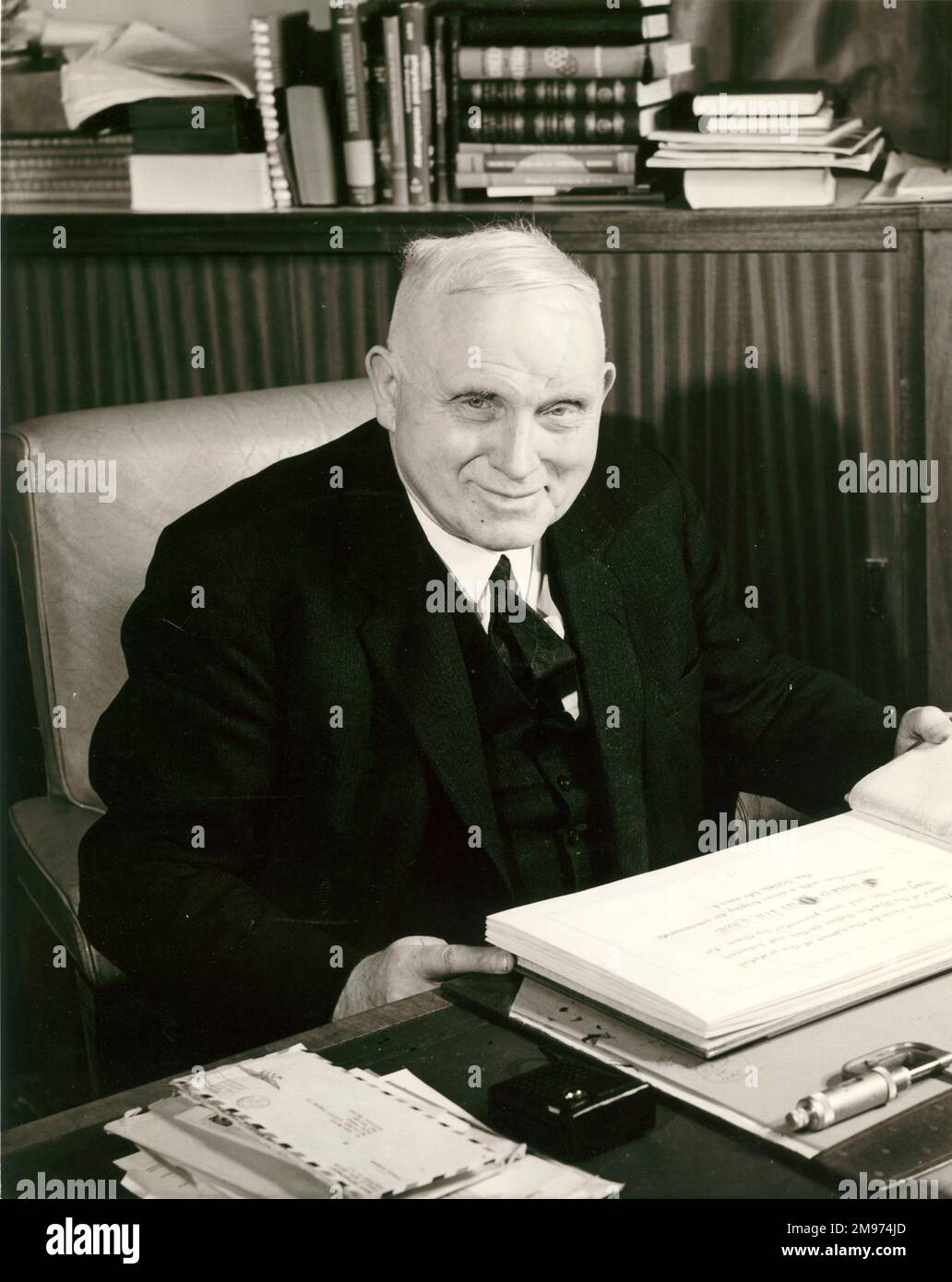 Sir James Martin, CBE, Ceng, HonFRAeS, 1893-1981. Stockfoto