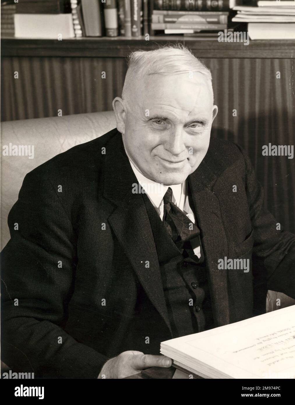 Sir James Martin, CBE, Ceng, HonFRAeS, 1893-1981. Stockfoto