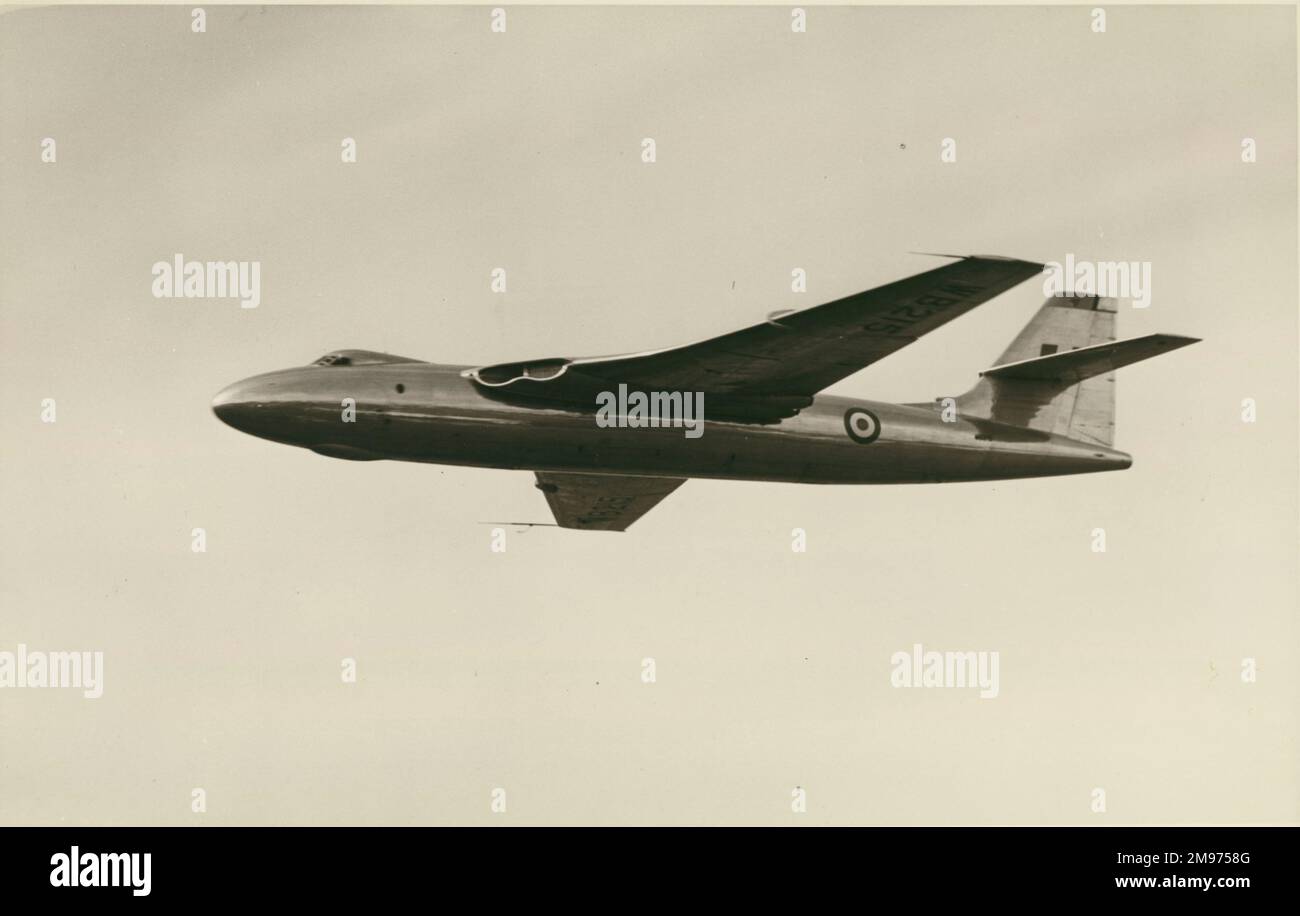 Zweiter Prototyp Vickers Valiant, WB215. Stockfoto