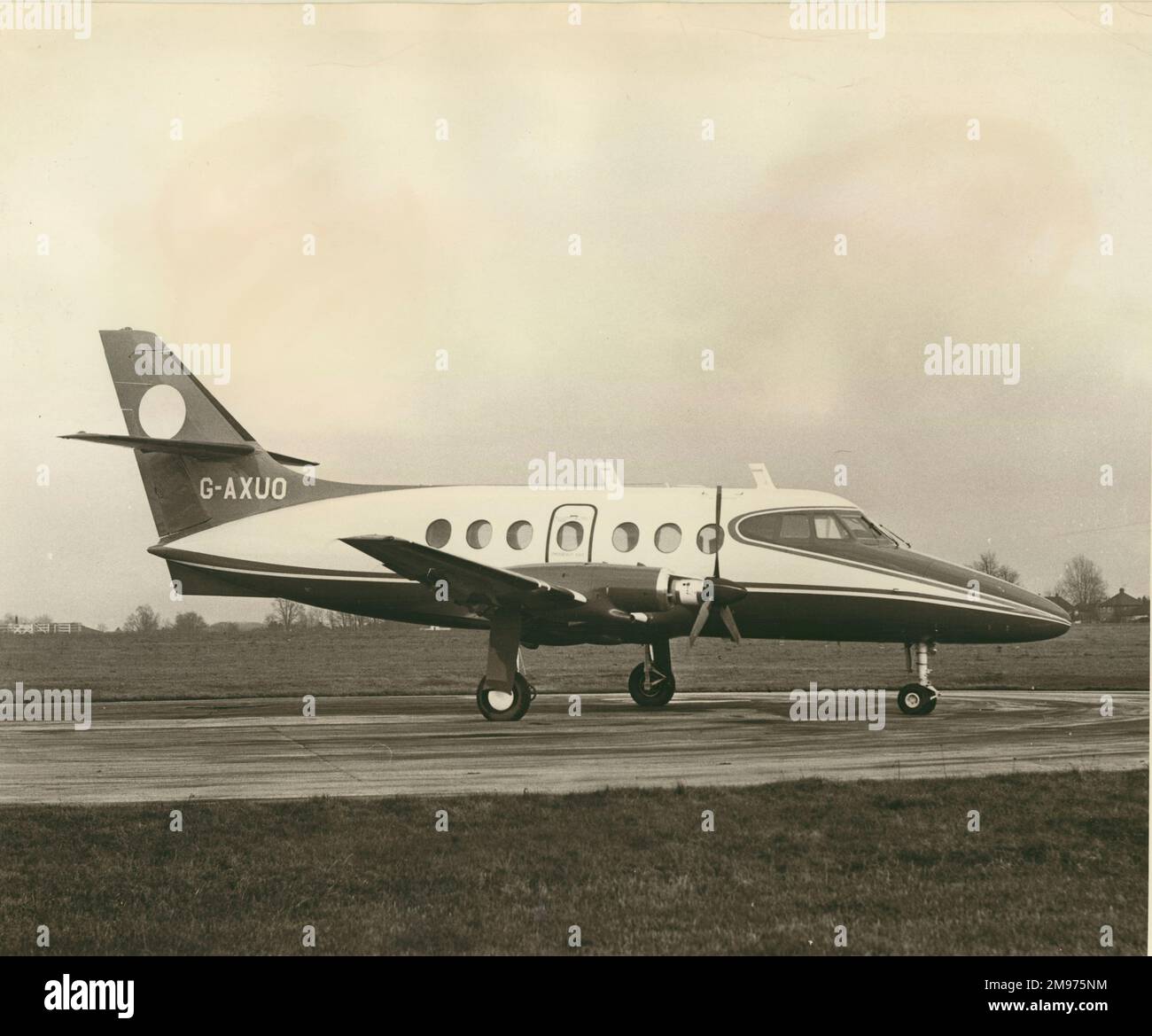 Handley Page HP137 Jestream, G-AXUO, von Air Wasteels, der erste Verkauf eines Jetstream nach dem Untergang von Handley Page. Stockfoto