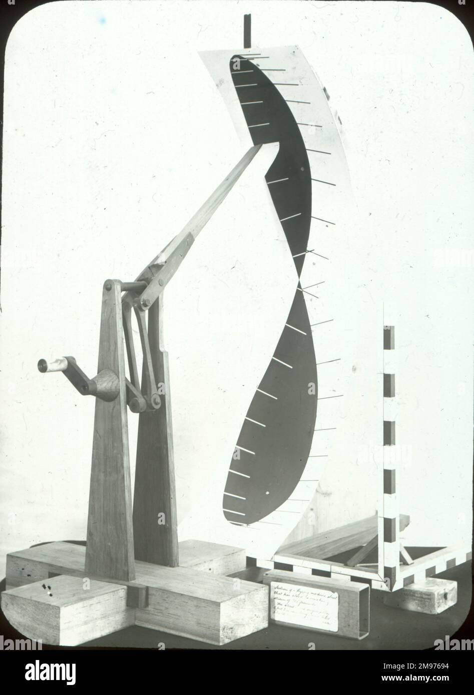 Acht-Figur, beschrieben durch Trochoidalebene. Hargrave Folie 24. Stockfoto