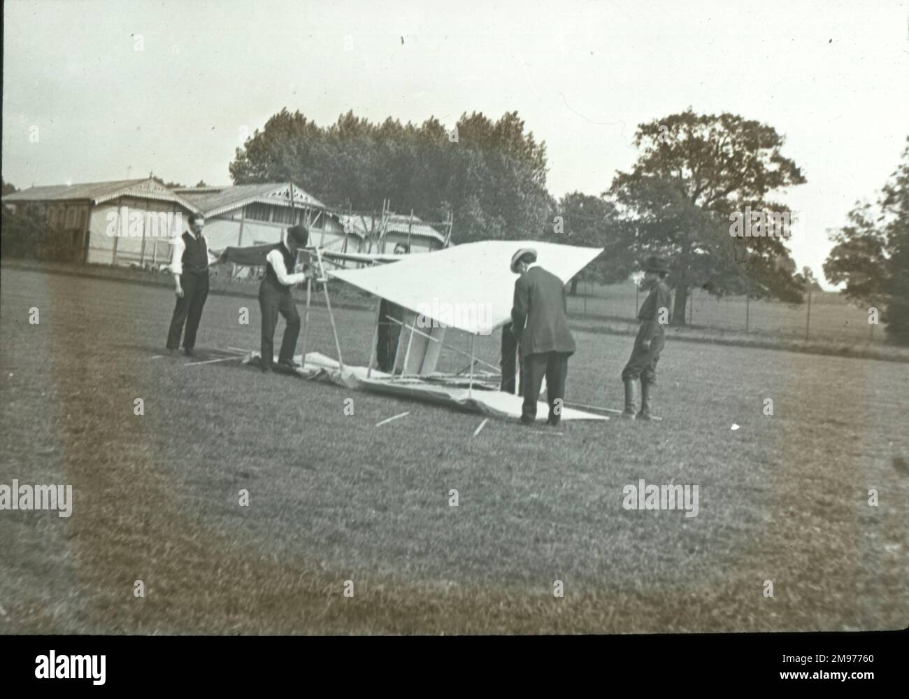 Ein Baden-Powell-Drachen. Stockfoto